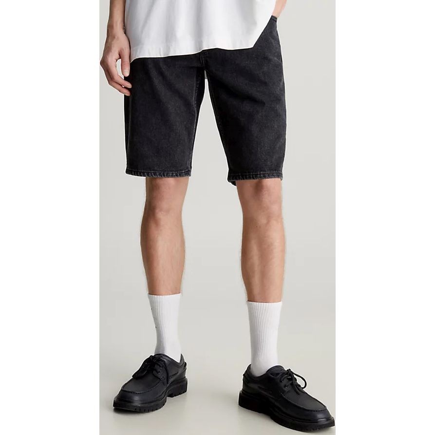 CALVIN KLEIN JEANS Šortai vyrams, Mėlyna, 5 pocket shorts 2