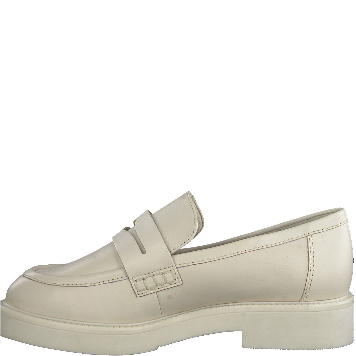 MARCO TOZZI Loaferiai moterims, Smėlio, LOAFERS 3