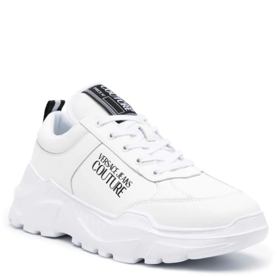 VERSACE JEANS CUTURE Sportbačiai vyrams, Balta, Fondo Speedtrack Sneakers 1