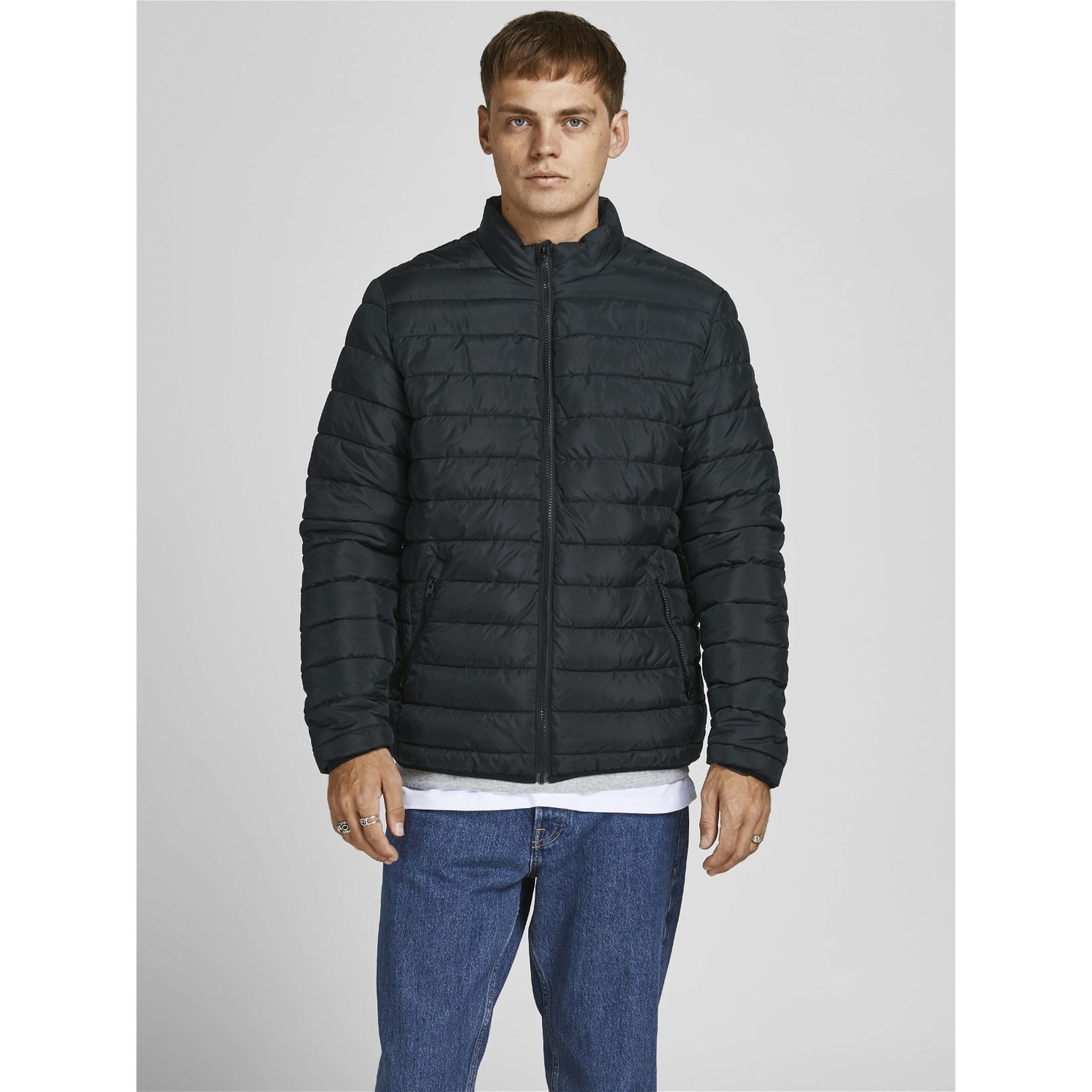 JACK & JONES Striukė vyrams, Juoda, CORE 1