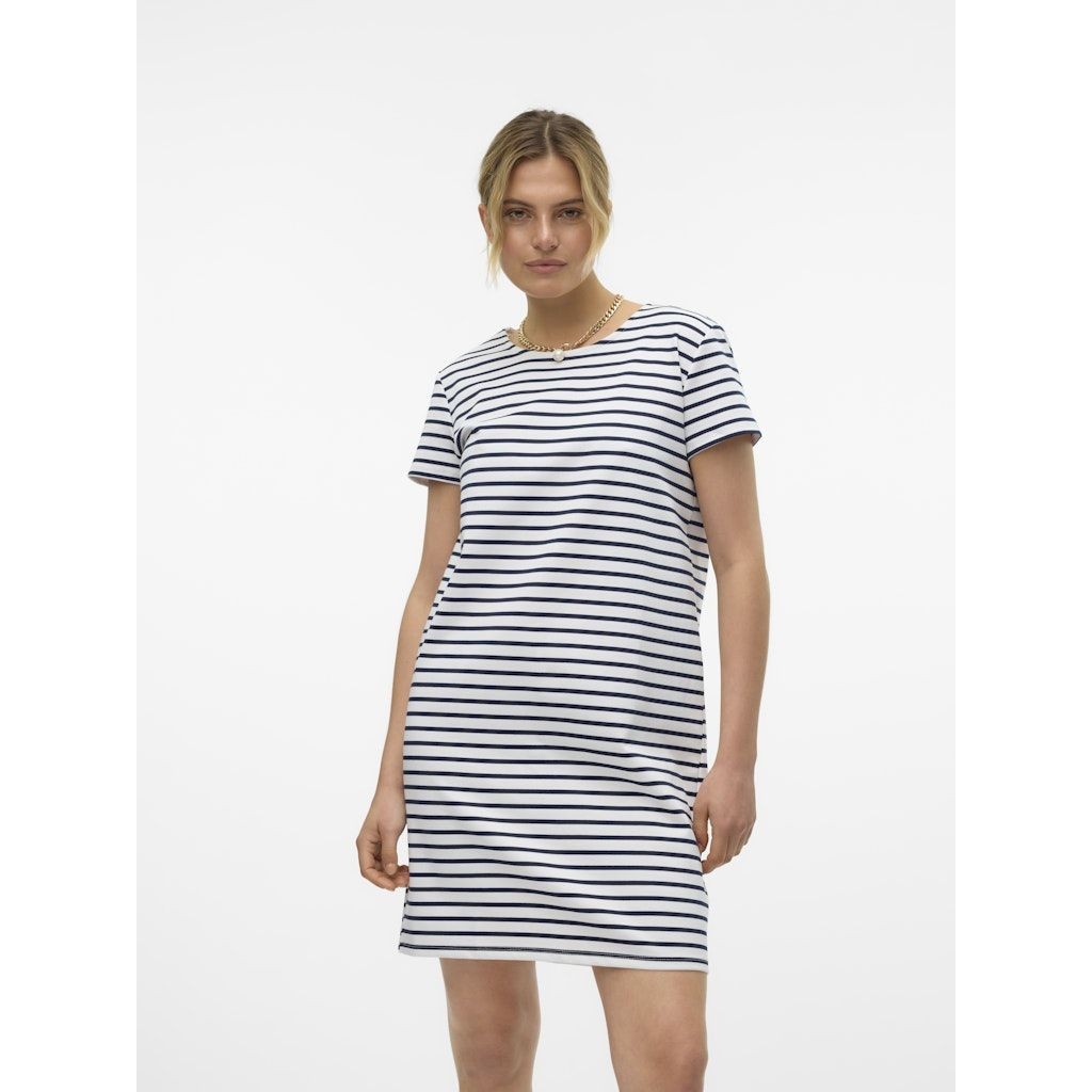 VERO MODA Midi suknelė moterims, Balta, Vmabby midi dress 2