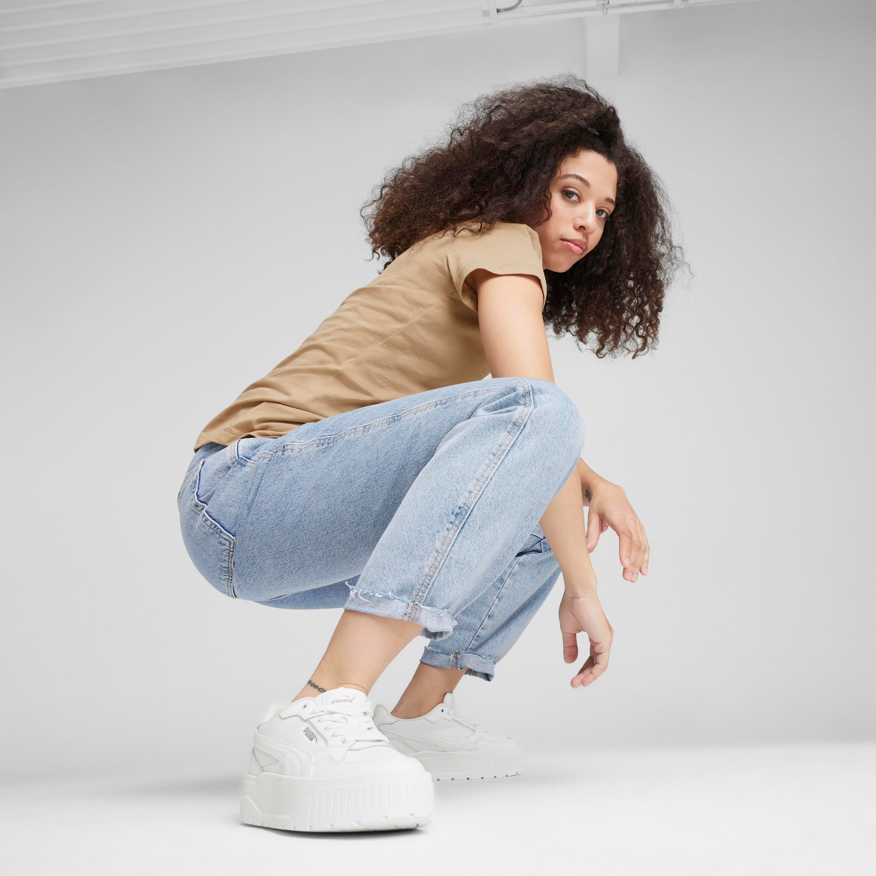 PUMA Laisvalaikio bateliai moterims, Balta, Karmen sneaker 8