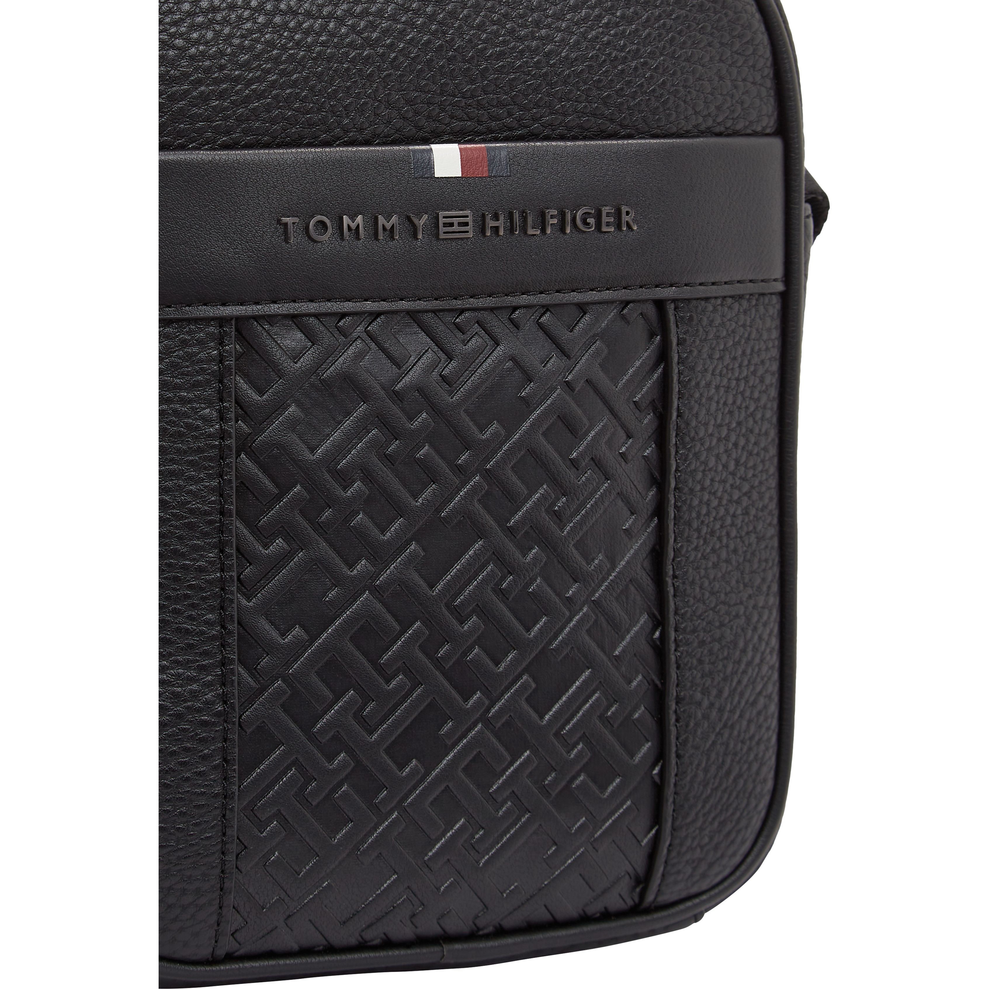 TOMMY HILFIGER Rankinė per petį vyrams, Juoda, Central mono mini reporter 3