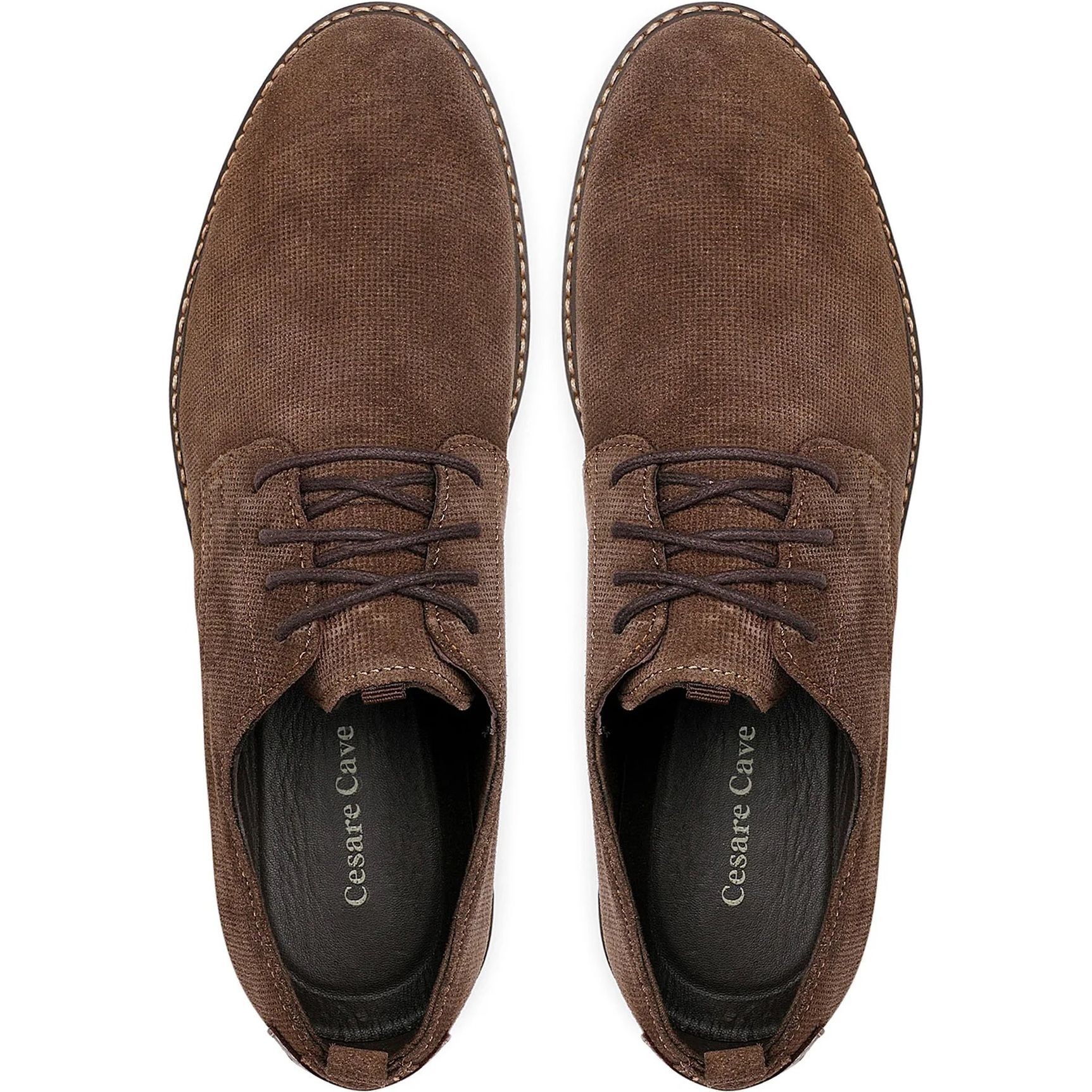 CESARE CAVE Bateliai - vyrams, Camel, SHOES 4