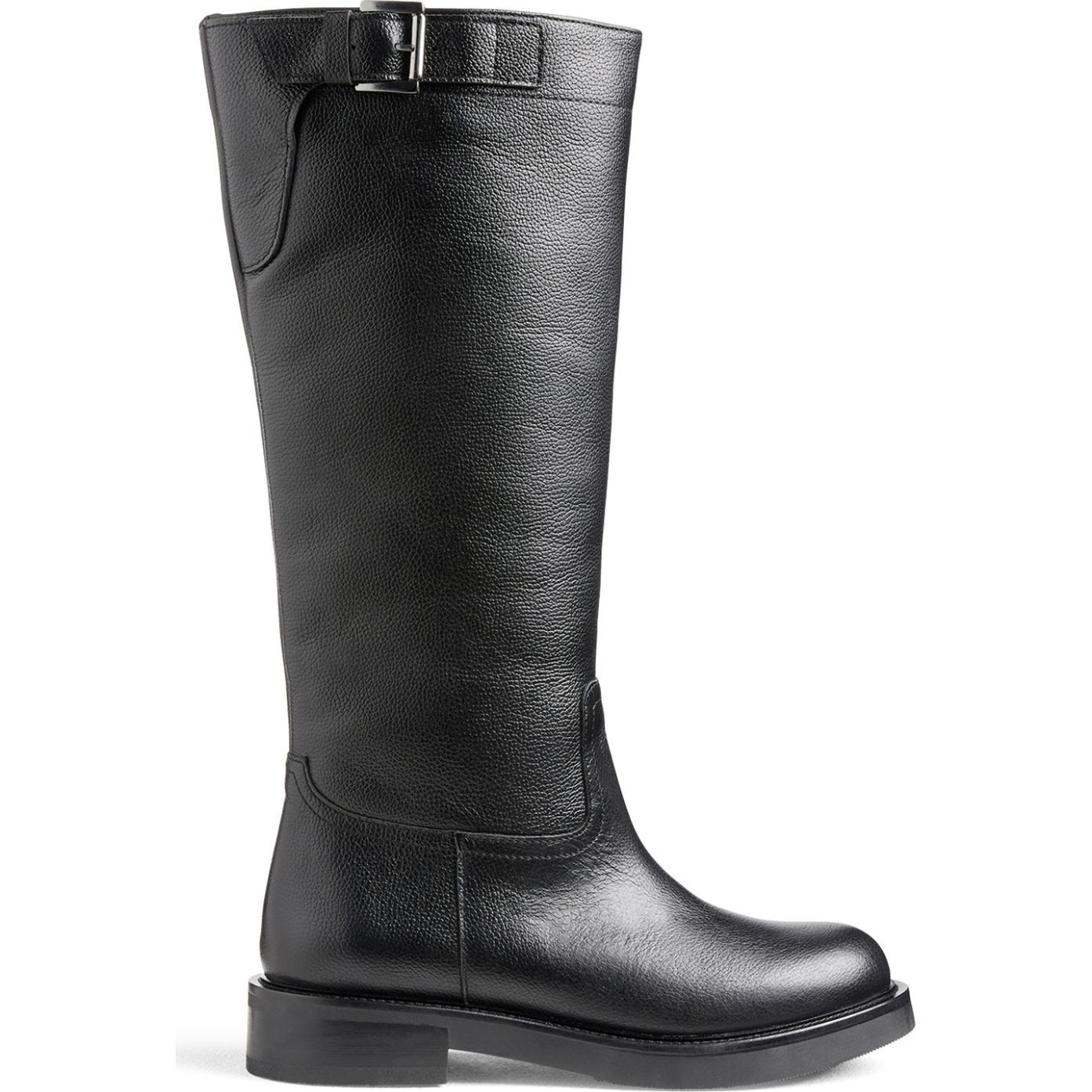 TAMARIS Auliniai moterims, Juoda, Long boot flat 1