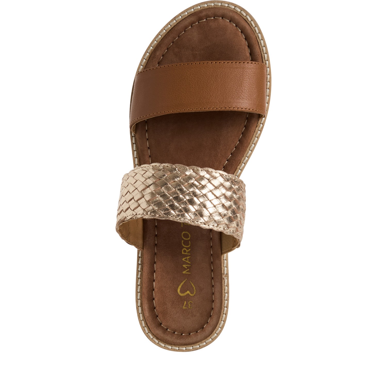 MARCO TOZZI Klumpės moterims, Ruda, Mules 5