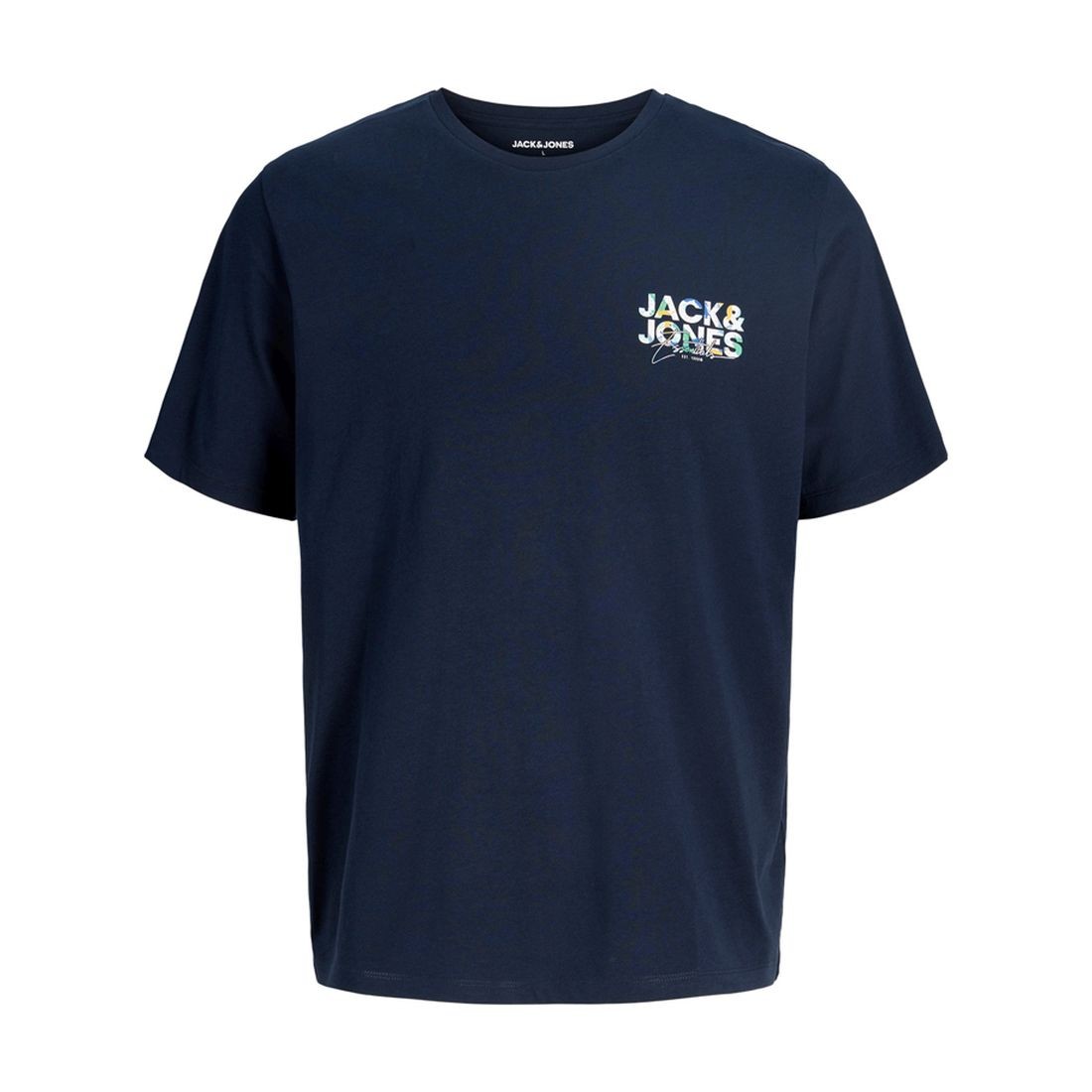 JACK & JONES Marškinėliai vyrams, Mėlyna, Geplas tee