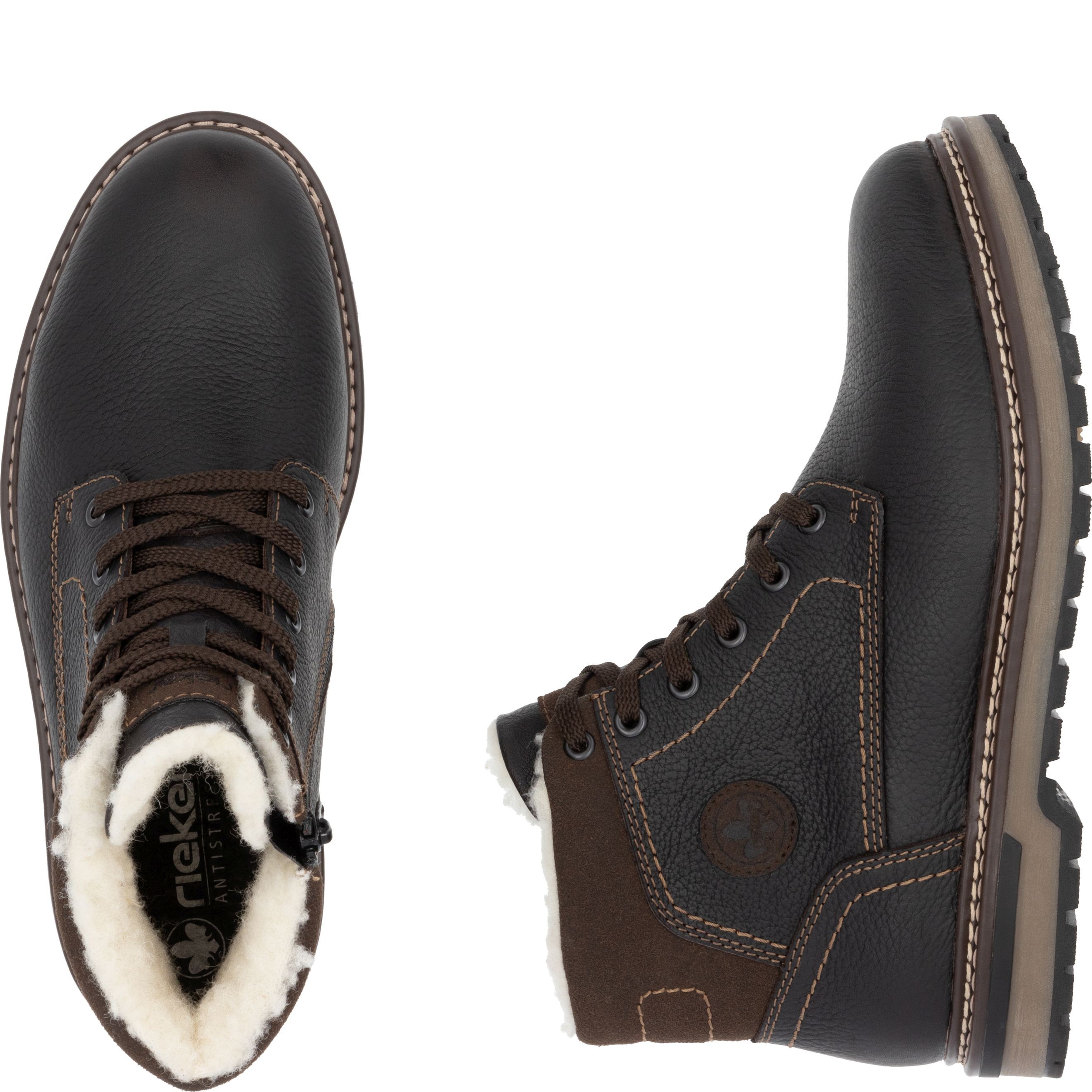 RIEKER Aulinukai vyrams, Ruda, Men's boots 11