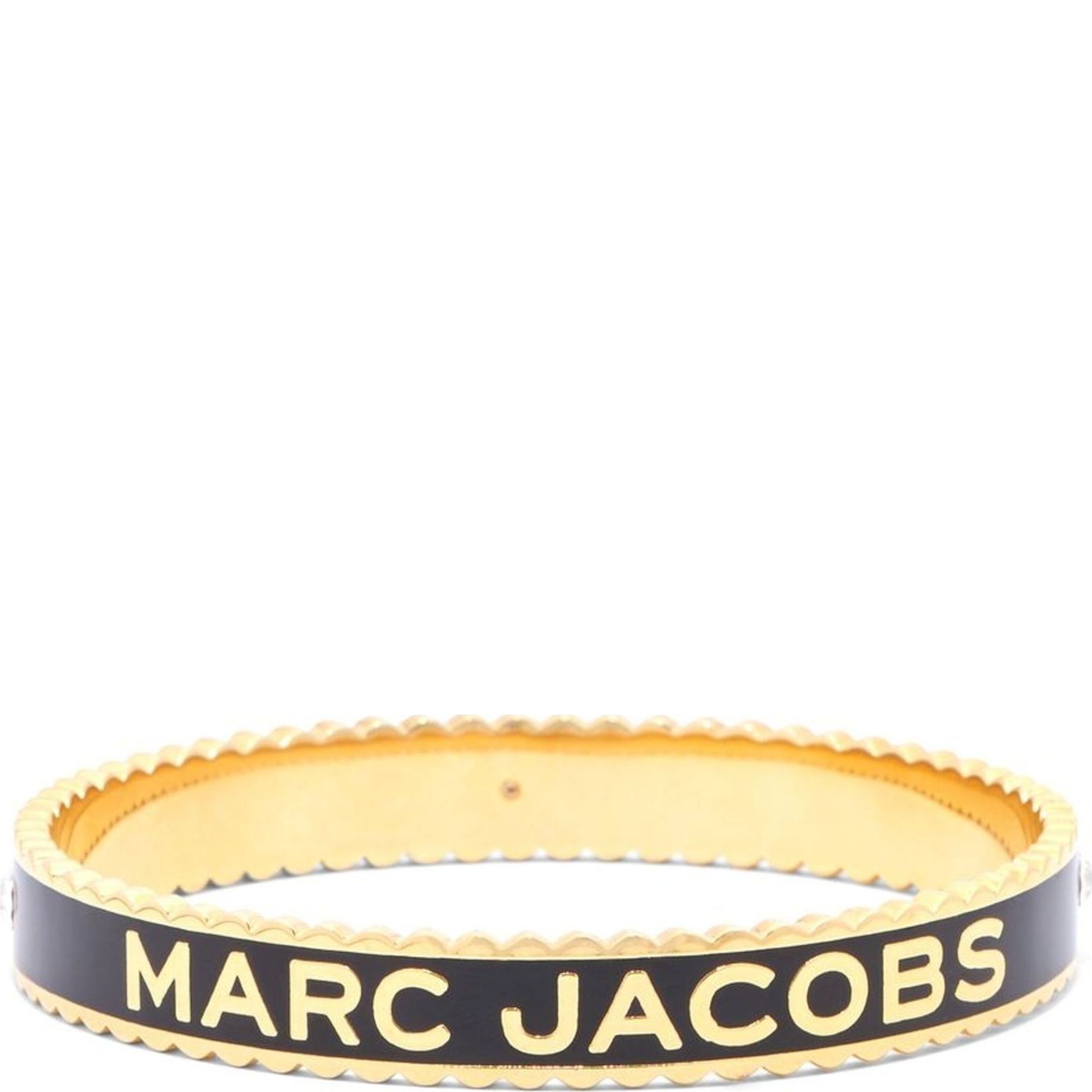 MARC JACOBS Žiedas moterims, Juoda, The medallion lg bangle