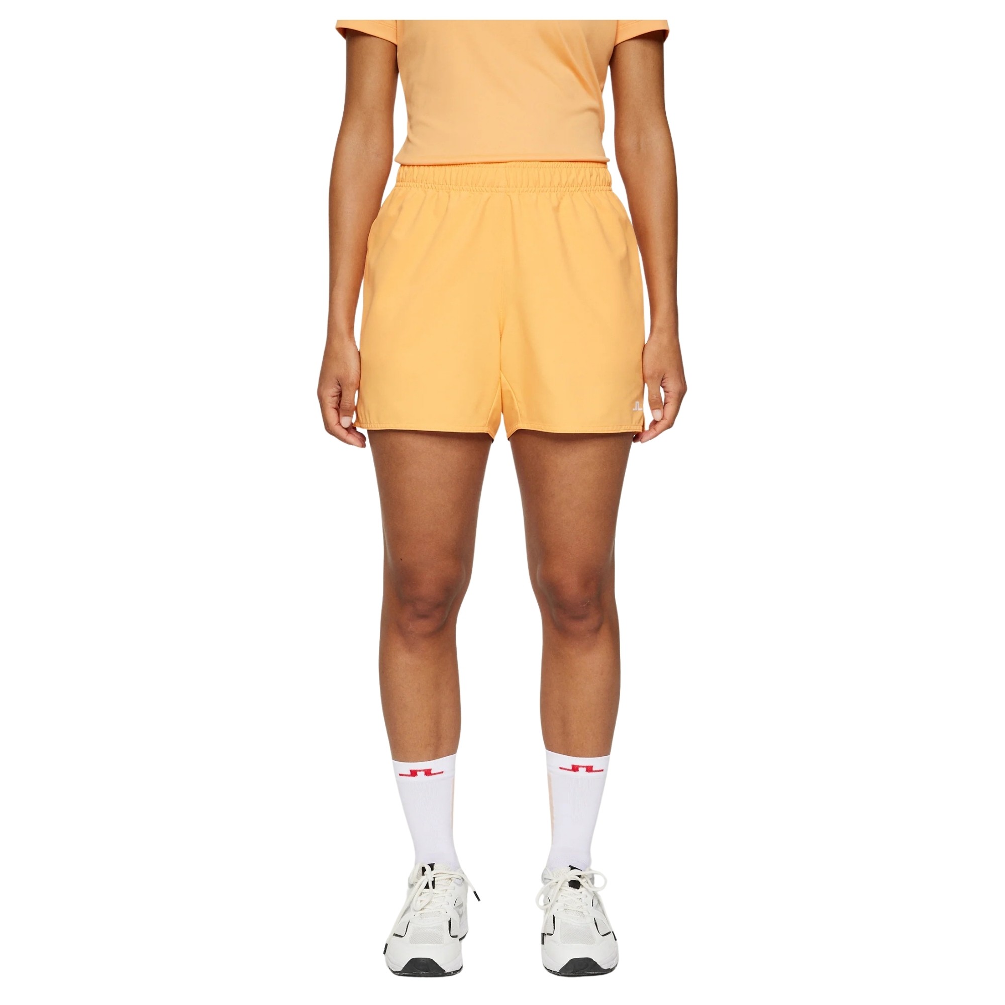 J.LINDEBERG Šortai moterims, Oranžinė, Pricilla shorts 2