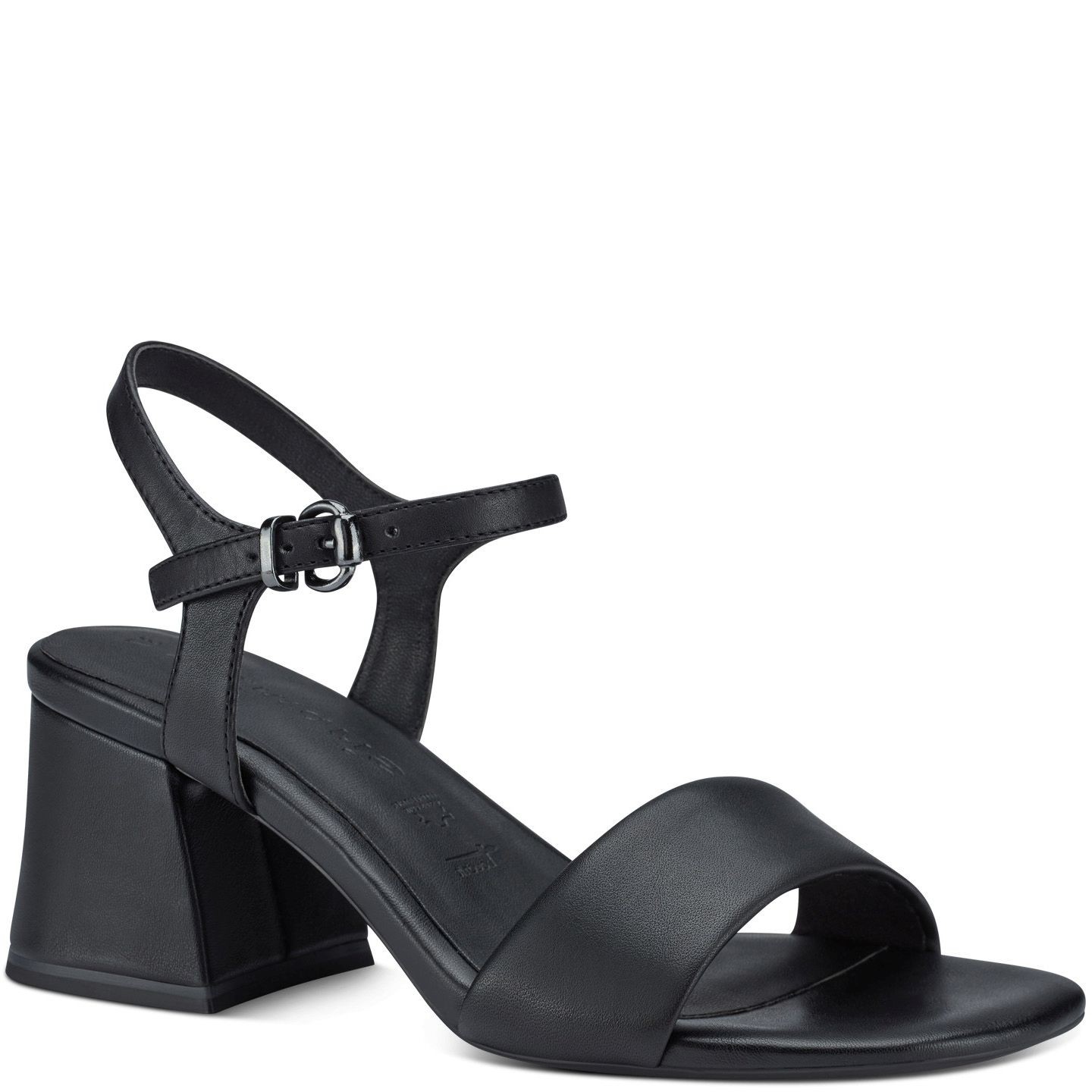 TAMARIS Basutės moterims, Juoda, SANDALS 1