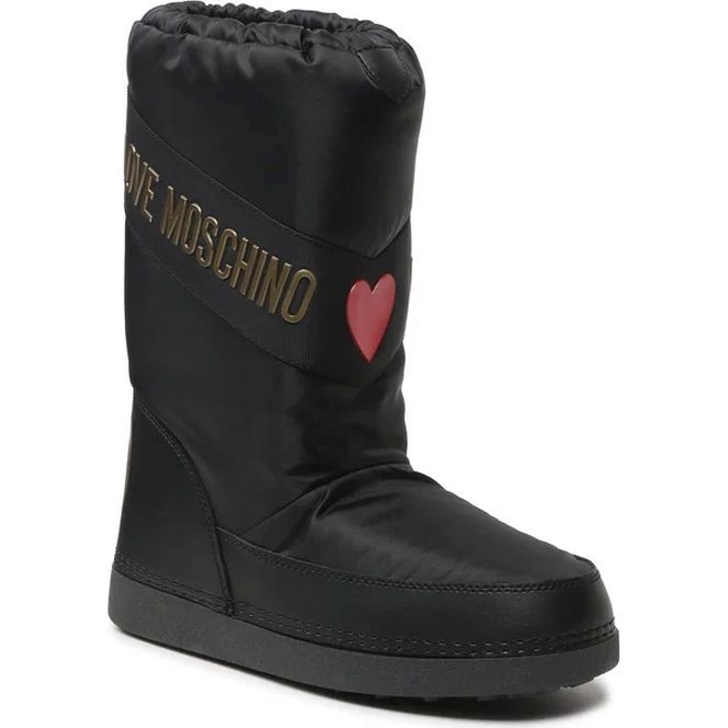 LOVE MOSCHINO Pašiltinti auliniai moterims, Juoda, Ski Boots 1