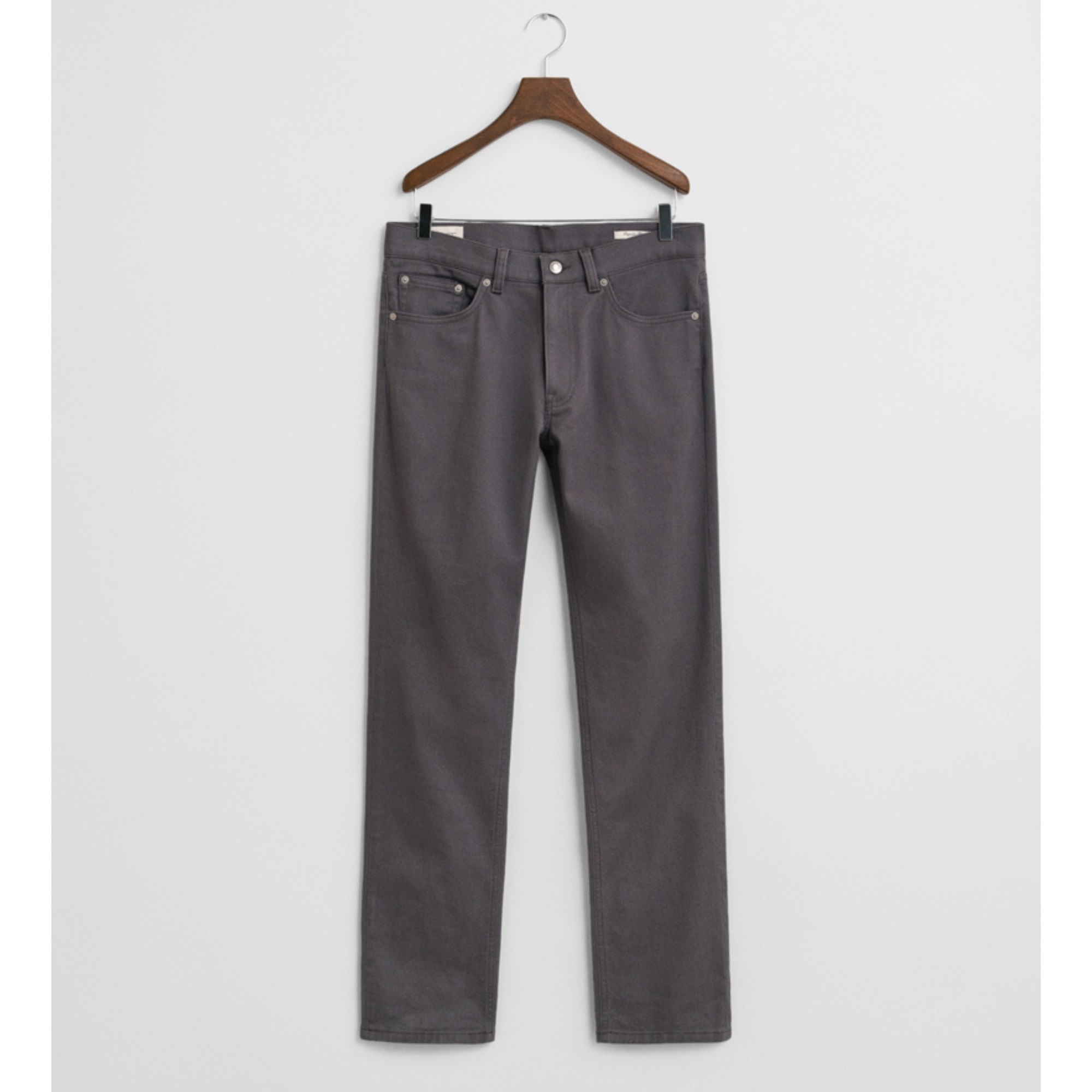 GANT Regular džinsai vyrams, Pilka, regular soft twill jeans