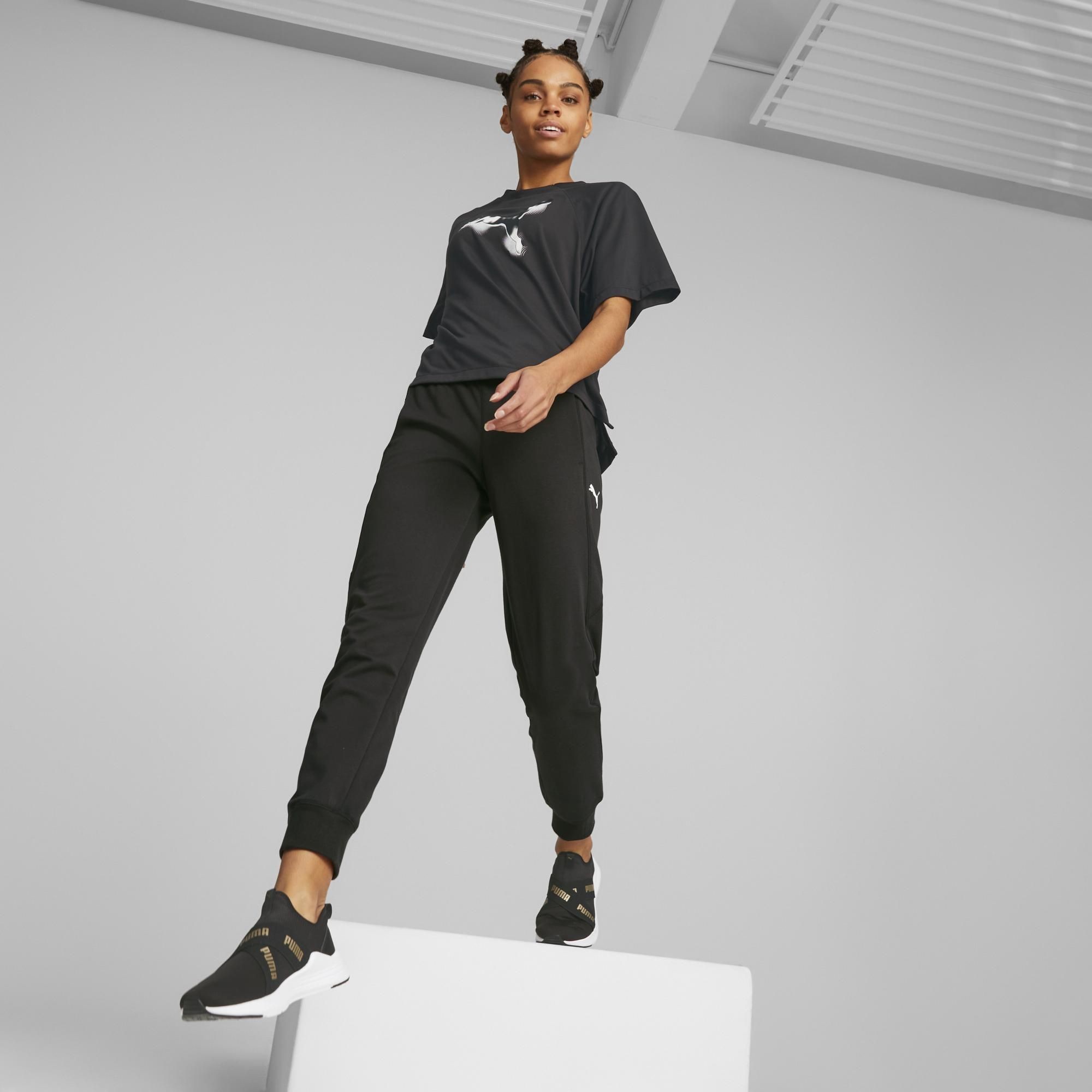 PUMA Sportiniai bateliai moterims, Juoda, Wired Run sport shoe 9