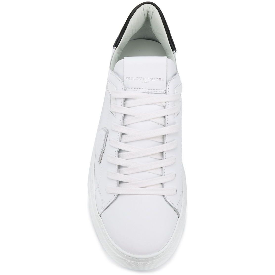 PHILIPPE MODEL Sportiniai bateliai vyrams, Juoda, Temple low man sneaker 4