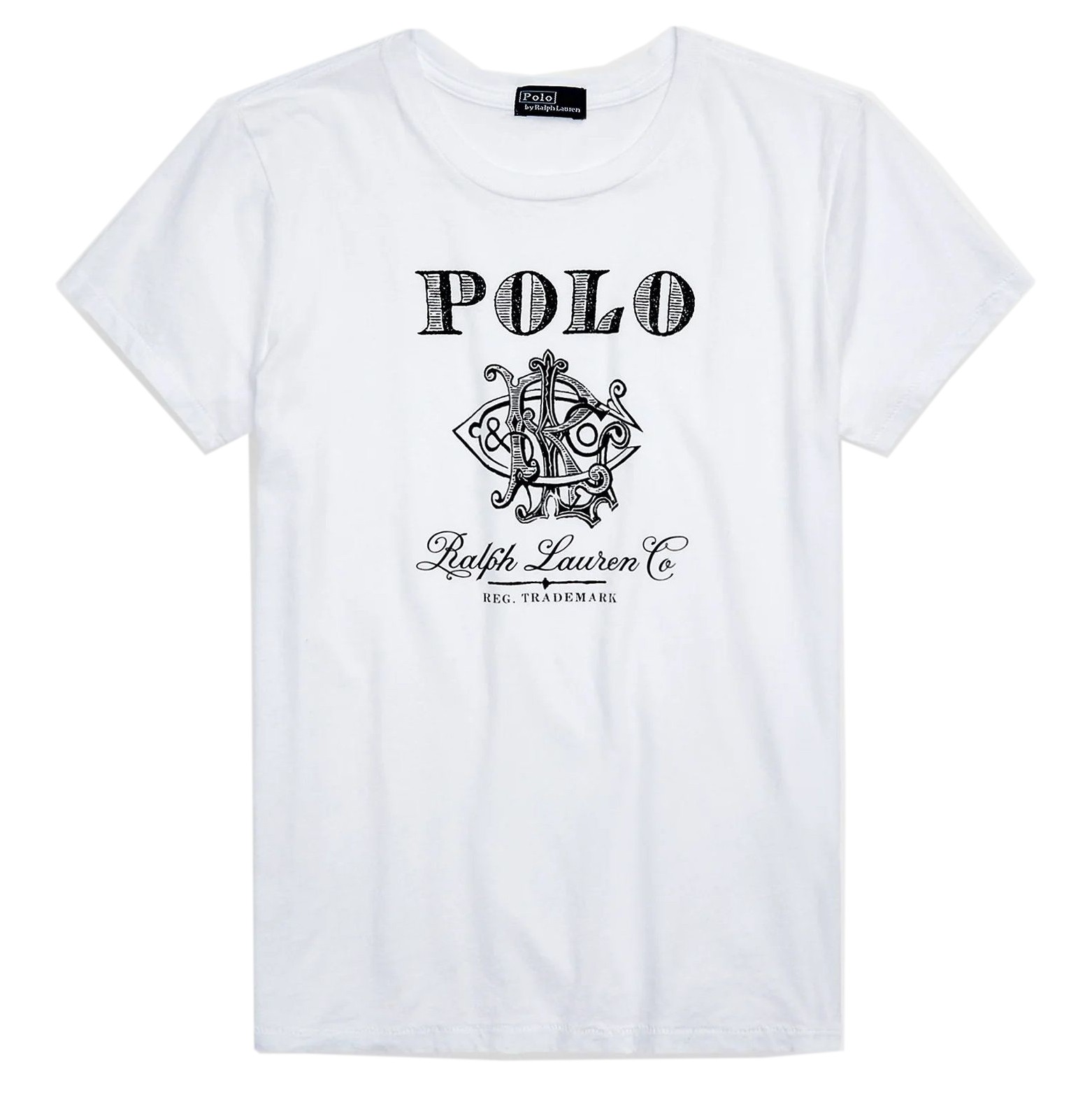 POLO RALPH LAUREN Marškinėliai trump. rankovėmis moterims, Balta, Short sleeve t-shirt 1
