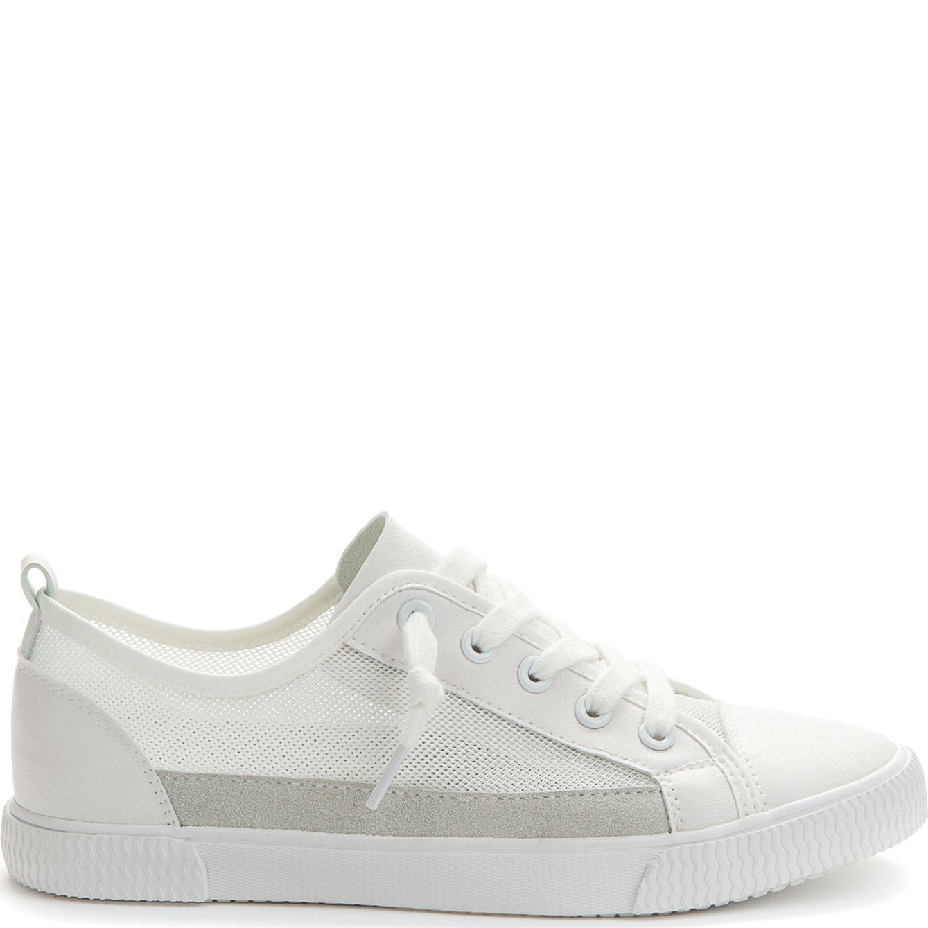 KEDDO DENIM Sportbačiai moterims, Balta, SNEAKERS 2