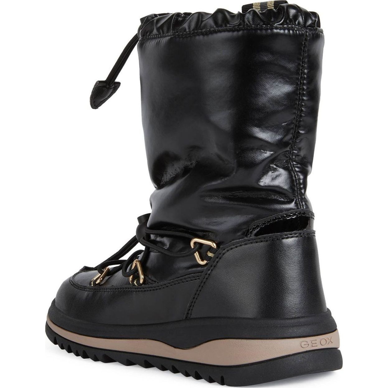 GEOX Aulinukai mergaitėms, Juoda, ADELHIDE AB BOOTIES 3