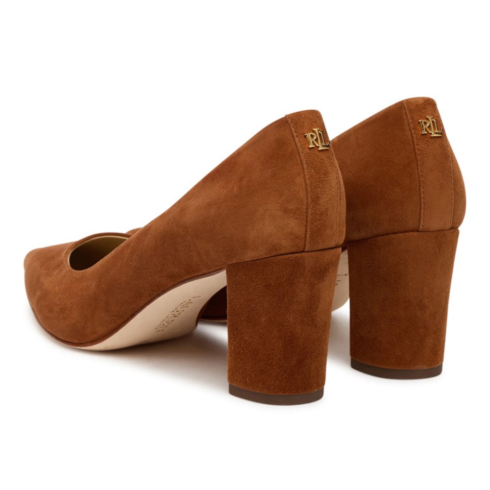 LAUREN RALPH LAUREN Aukštakulniai moterims, Ruda, Lanette pumps closed toe 3