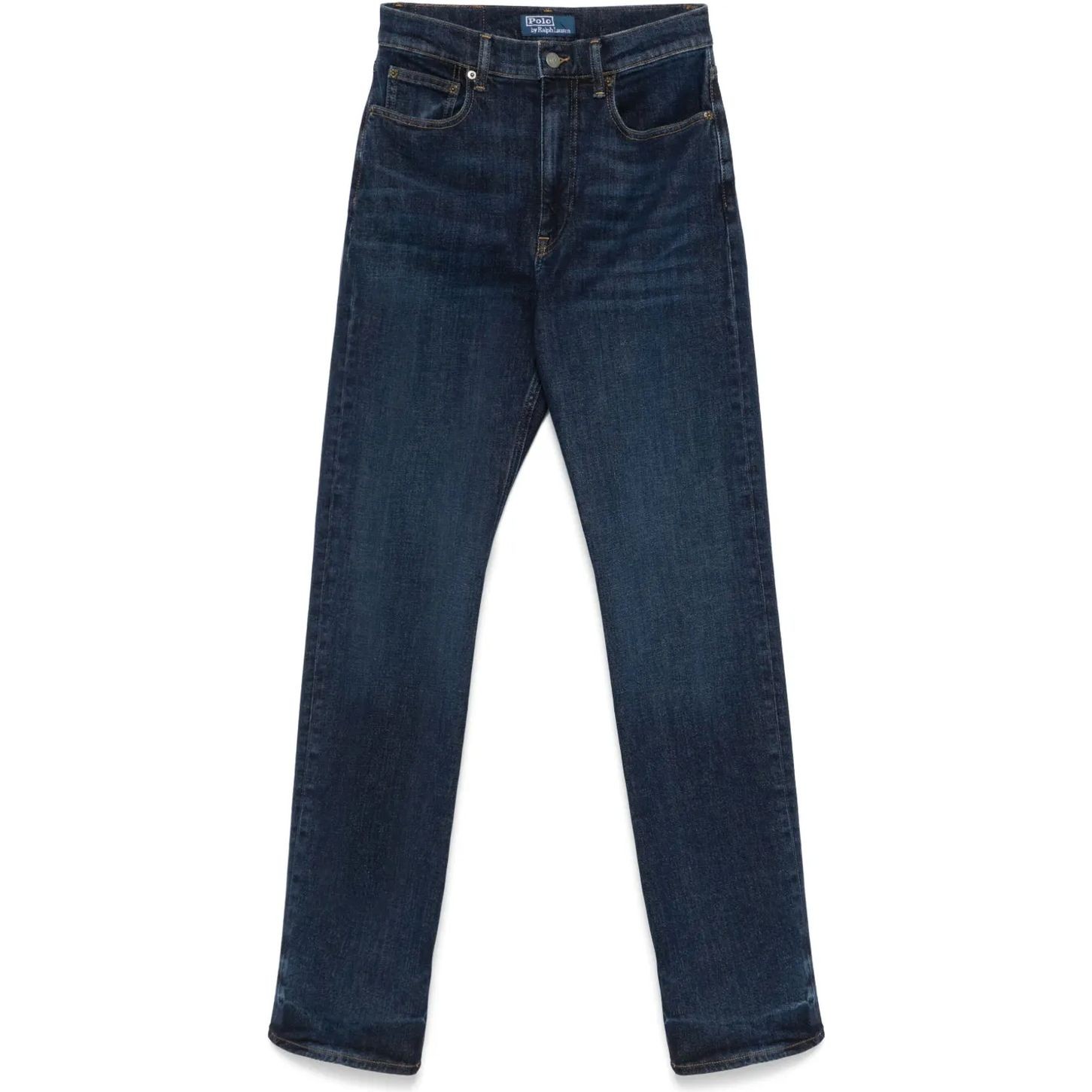 POLO RALPH LAUREN Tiesūs džinsai moterims, Mėlyna, Full length-straight 1