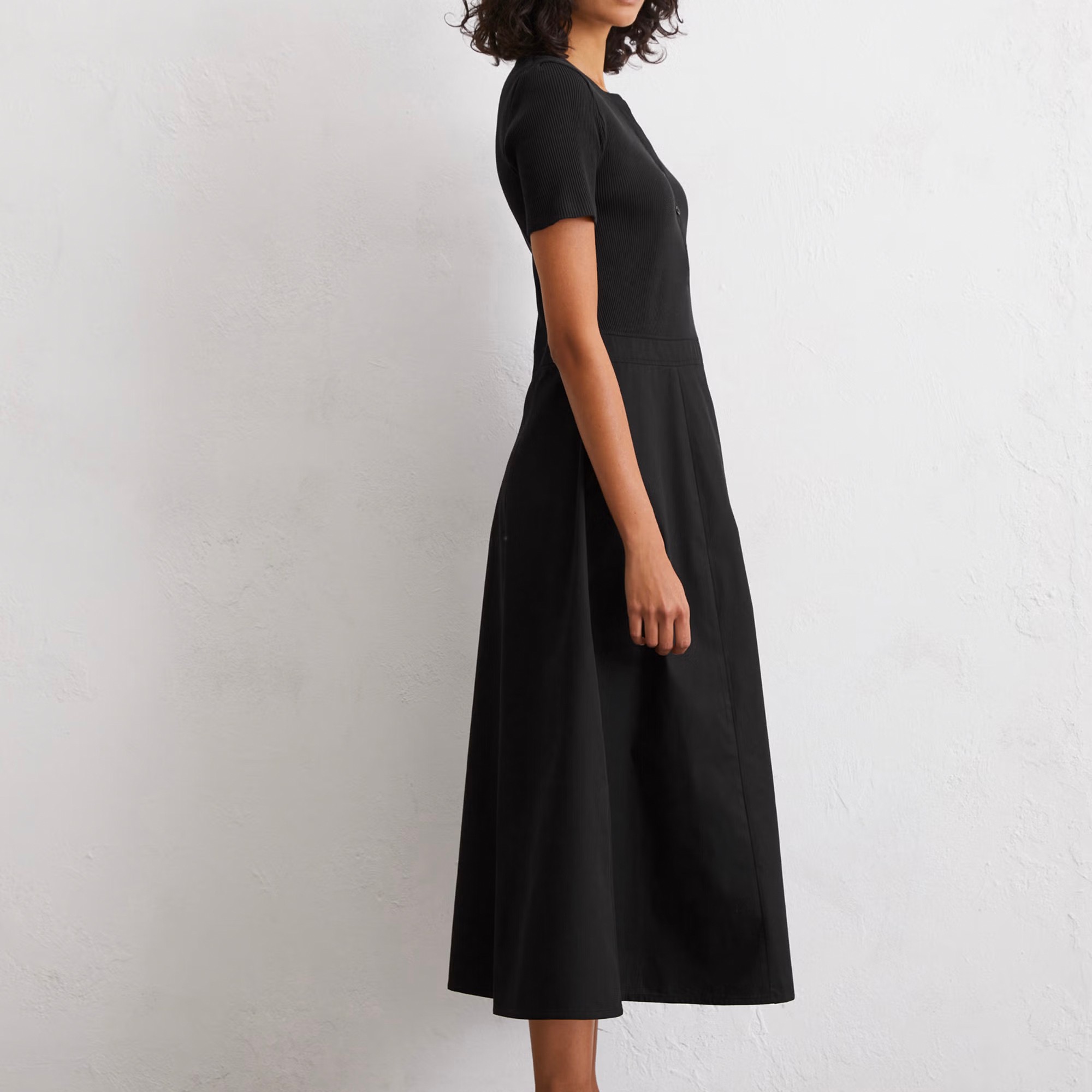 MARC O'POLO Midi suknelė moterims, Juoda, 506215659019 Midi dress 6