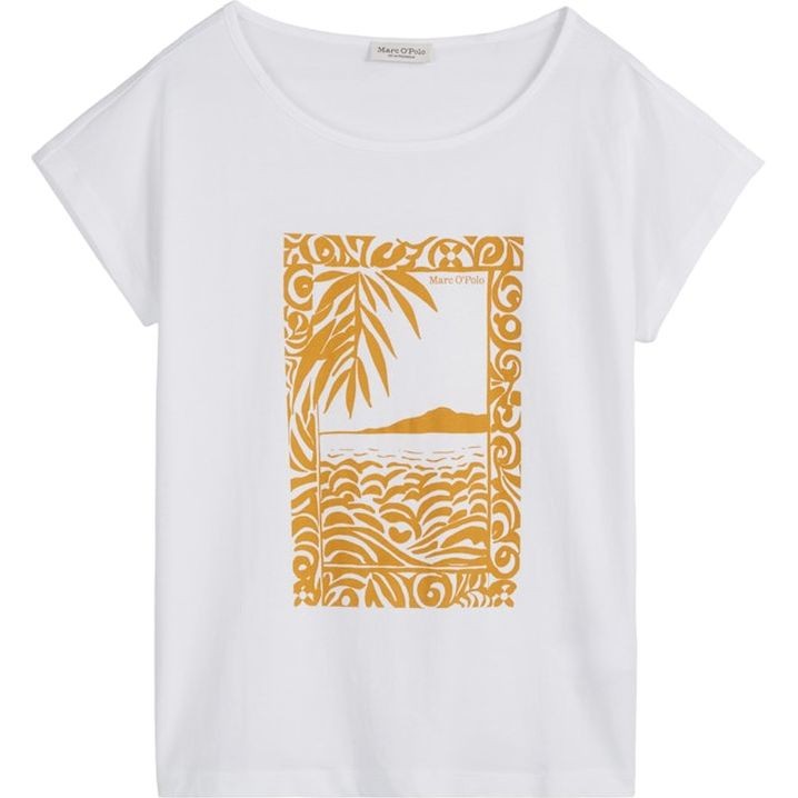 MARC O'POLO Marškinėliai trump. rankovėmis moterims, Marga, Tshirts sh 504206751377