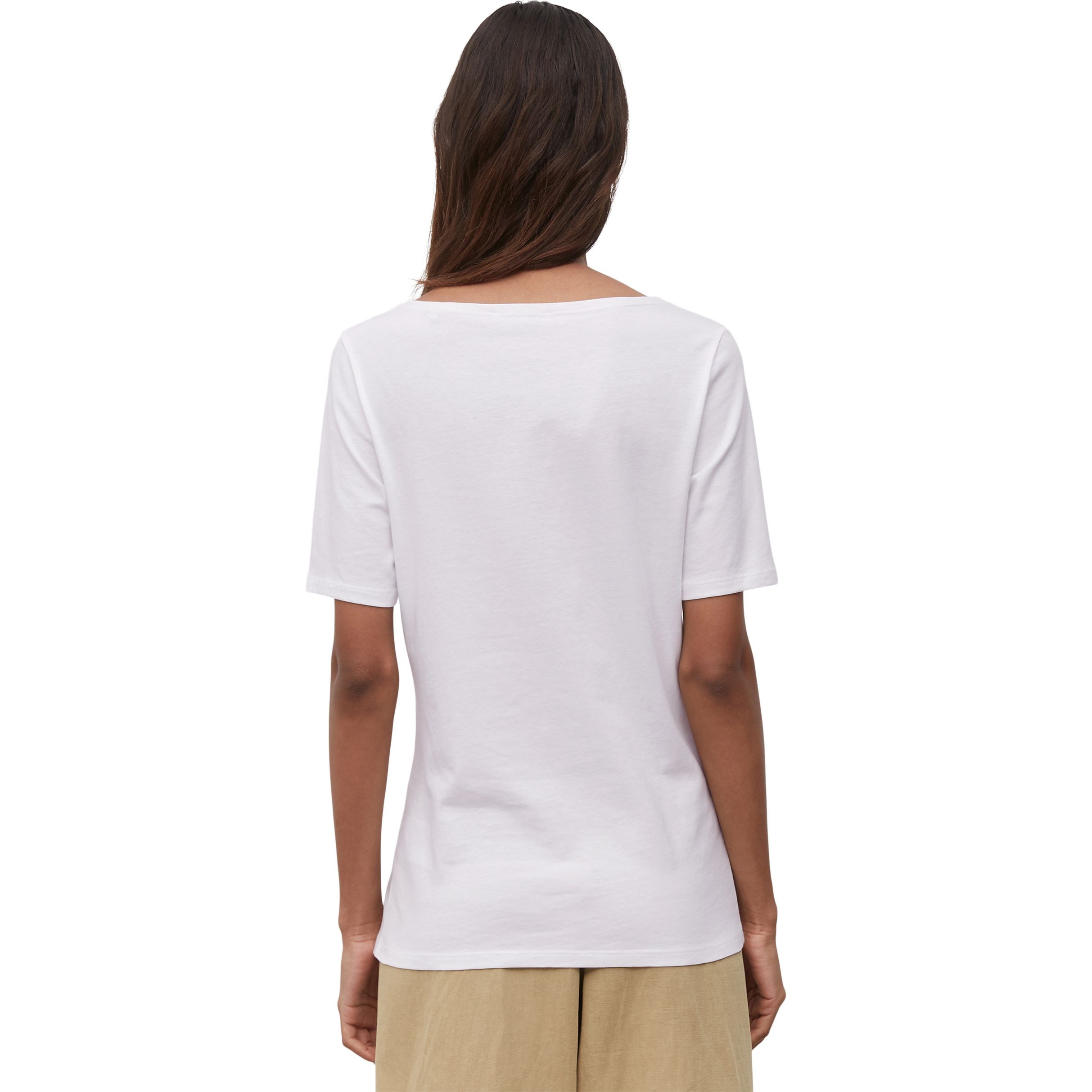 MARC O'POLO Marškinėliai moterims, Balta 3