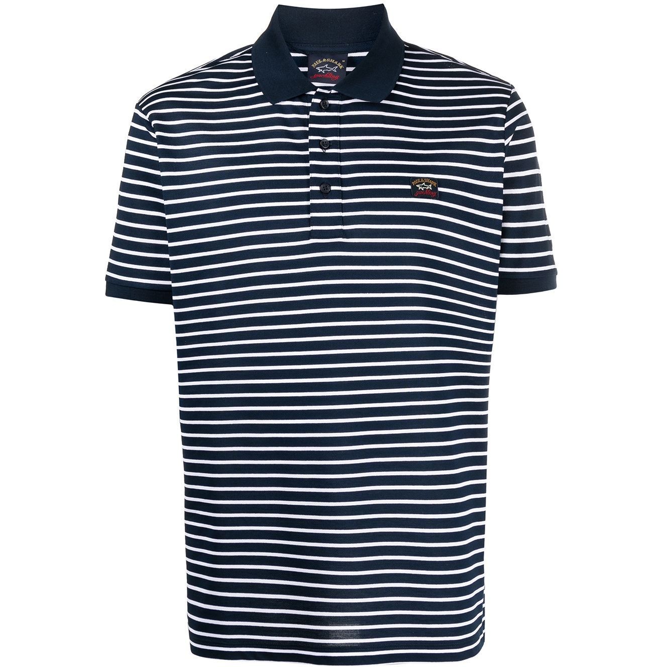 PAULNSHARK Polo marškiniai trumpos rank. vyrams, Marga, Knitted poloshirt