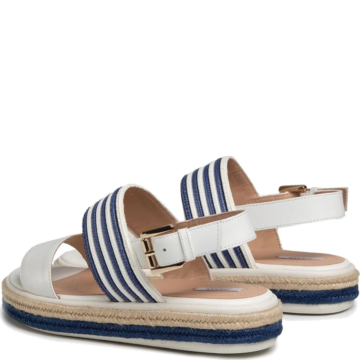 GEOX Basutės moterims, Balta, SANDALS 3