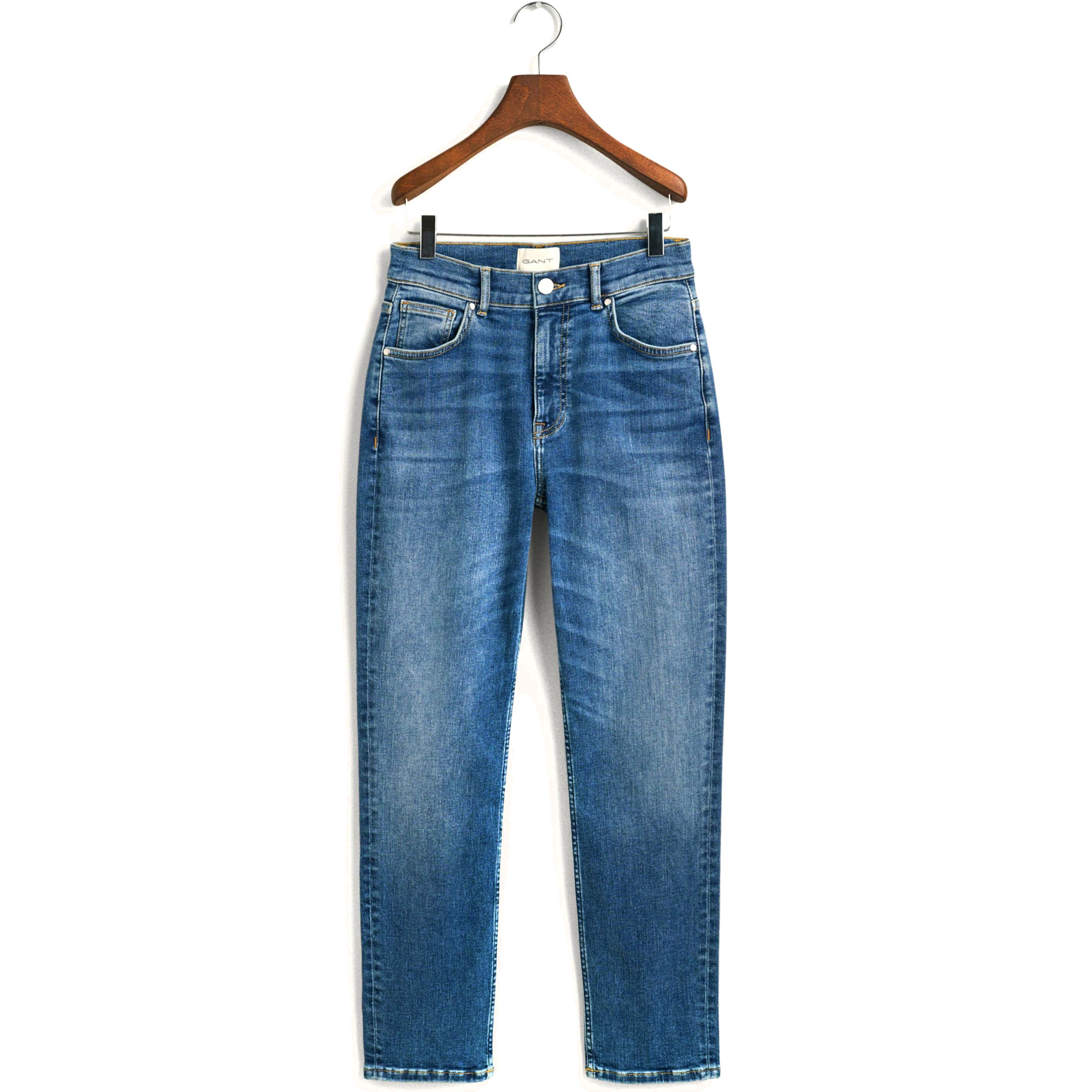 GANT Aptempti džinsai moterims, Mėlyna 1