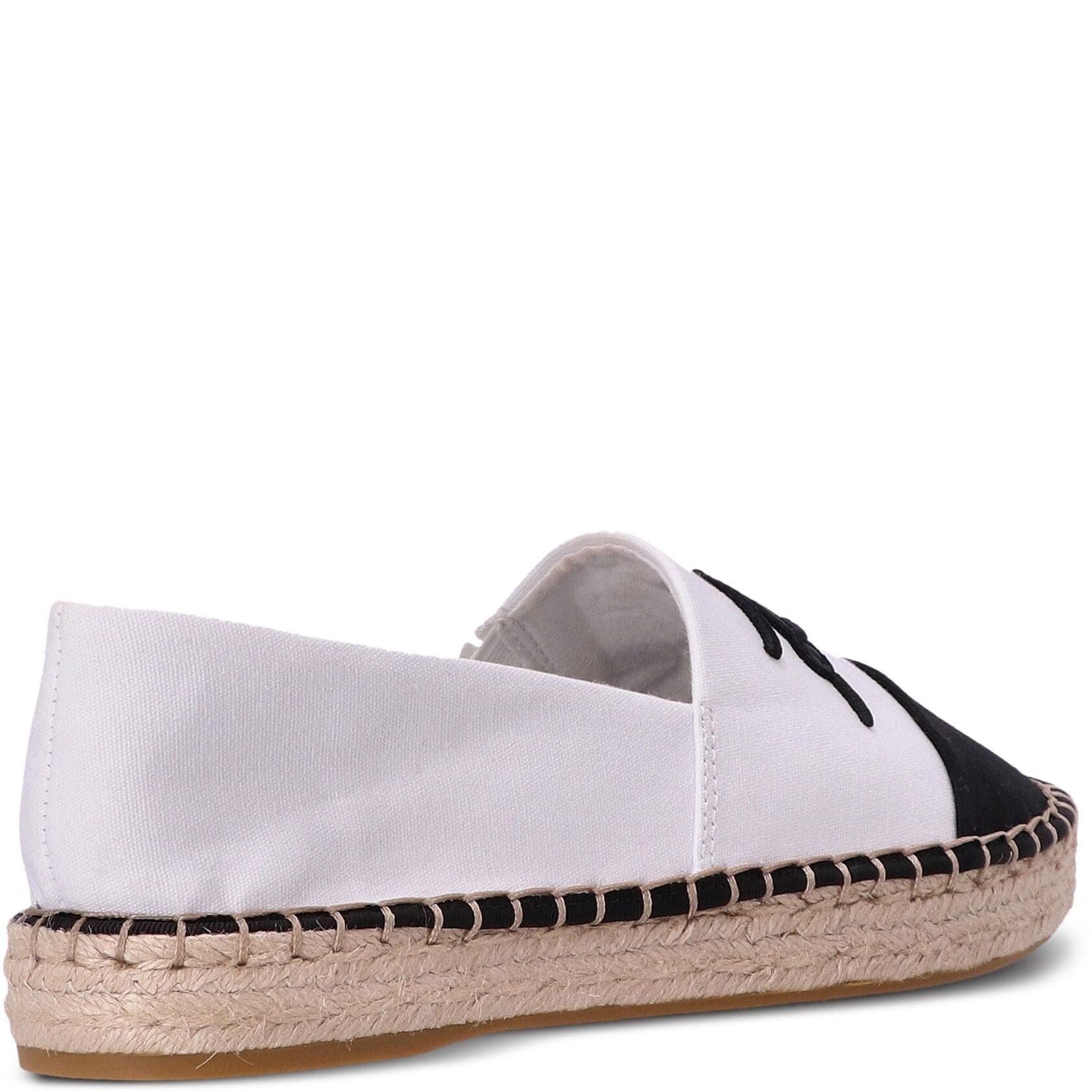 KARL LAGERFELD Espadrilės moterims, Balta, Kamini duo espadrilles 3
