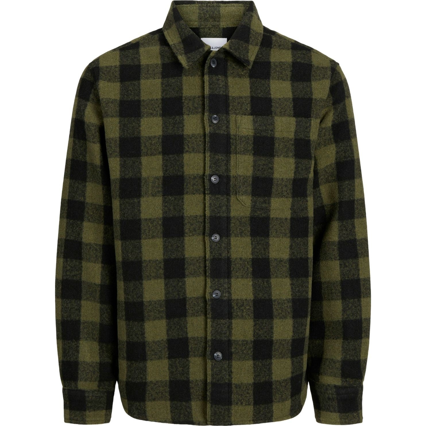 JACK & JONES Lengva striukė vyrams, Marga, Zac heavy brushed overshirt 1