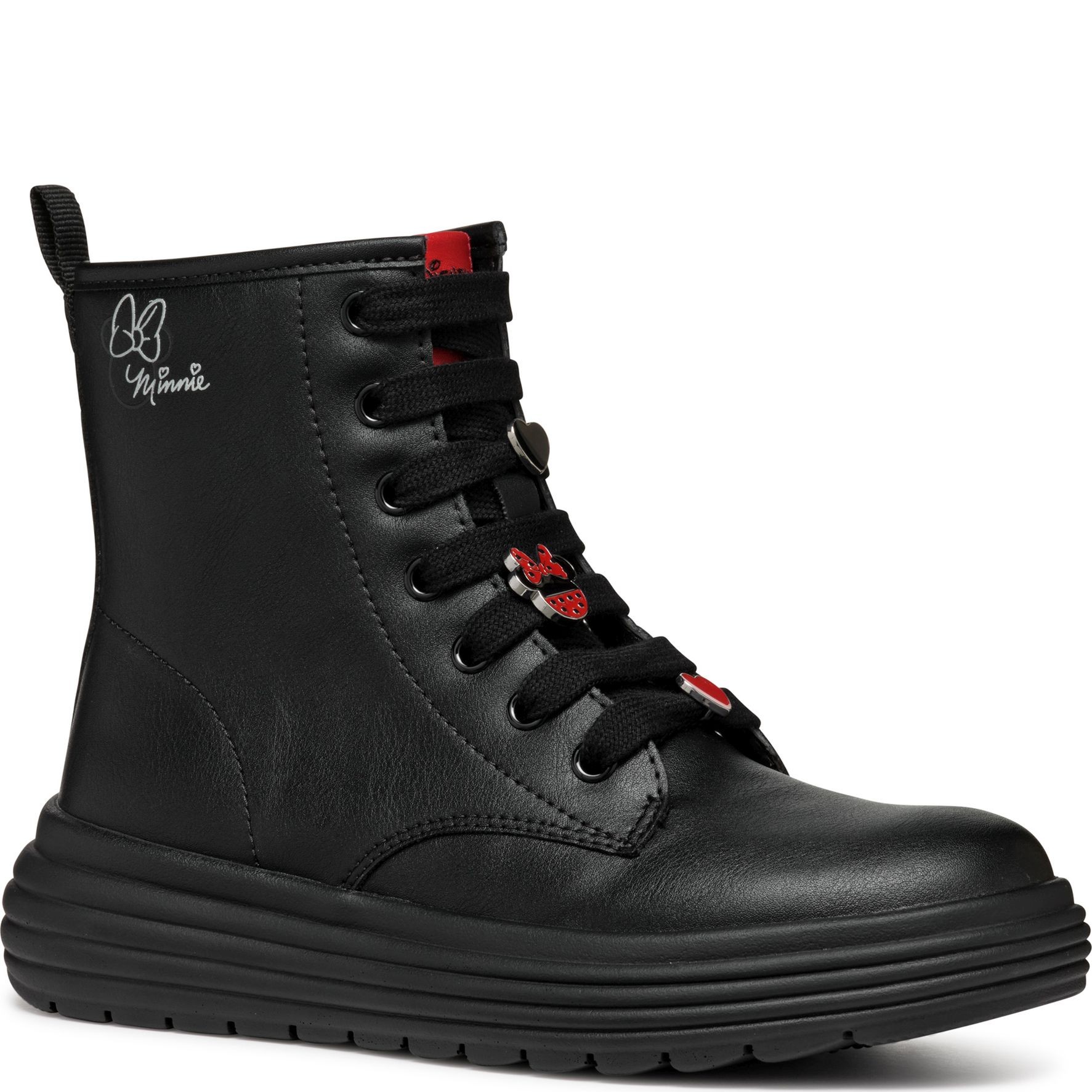 GEOX Aulinukai mergaitėms, Juoda, Phaolae booties 1