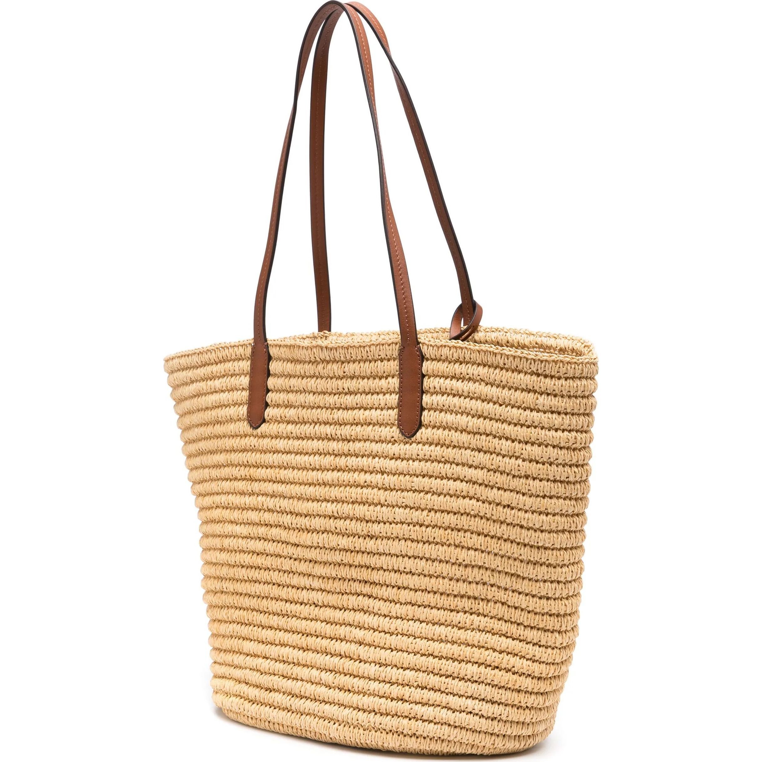 LAUREN RALPH LAUREN Pirkinių krepšys moterims, Kūno, Brie 31 tote large 2