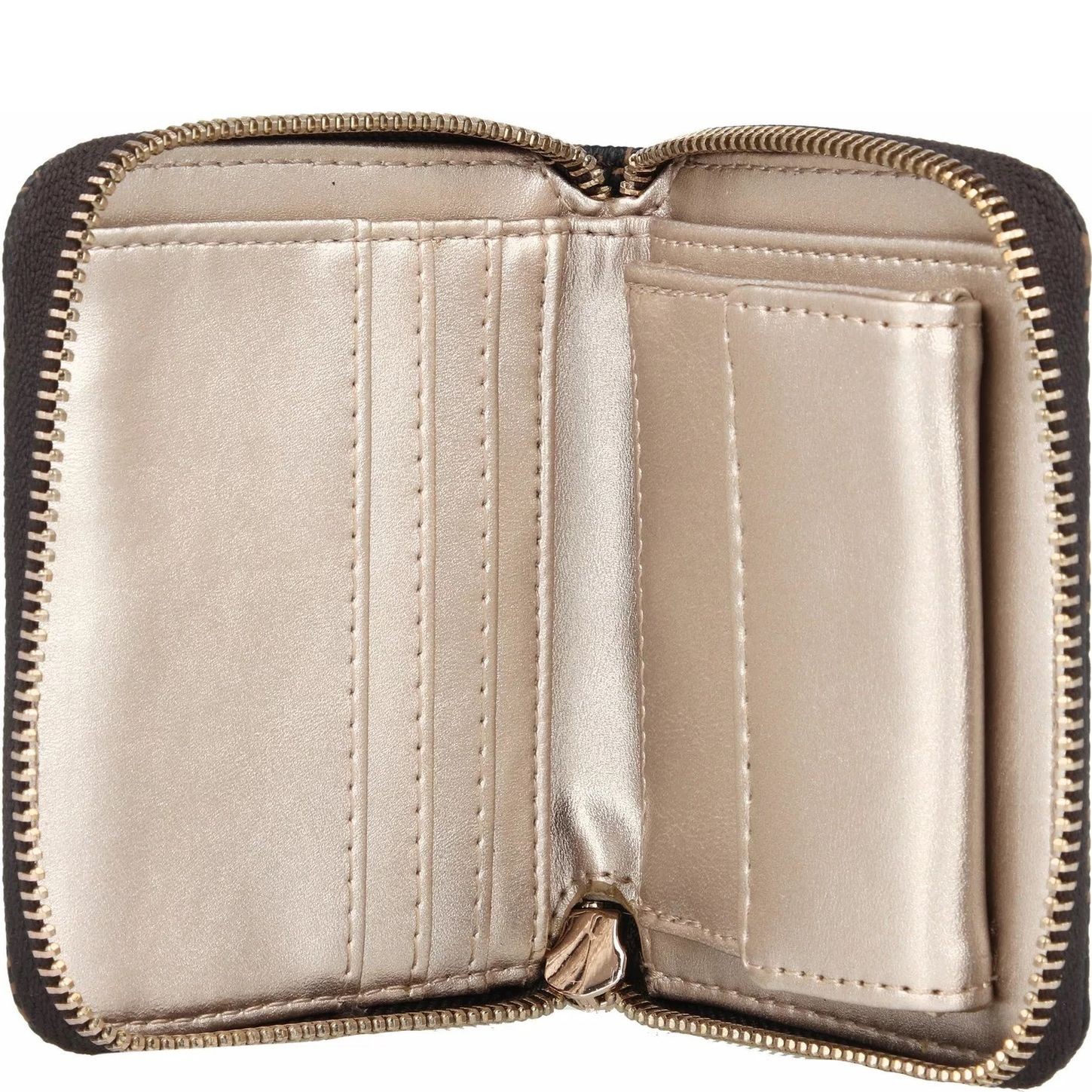 GUESS Piniginė moterims, BROWN LOGO, LAUREL SLG PHONE CRO WALLET 3