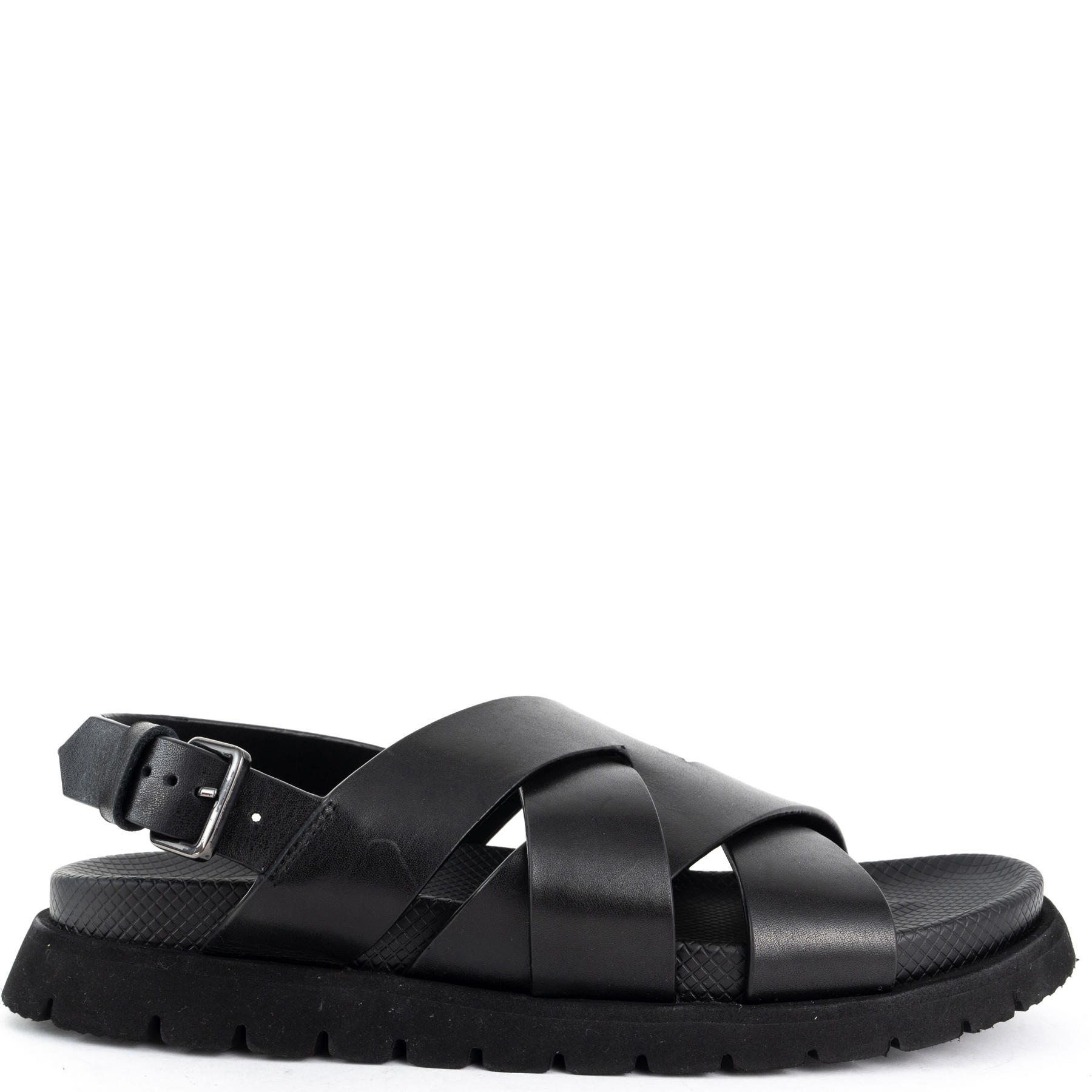 BRANDSON Basutės vyrams, Juoda, Sandals, BRANDSON 2