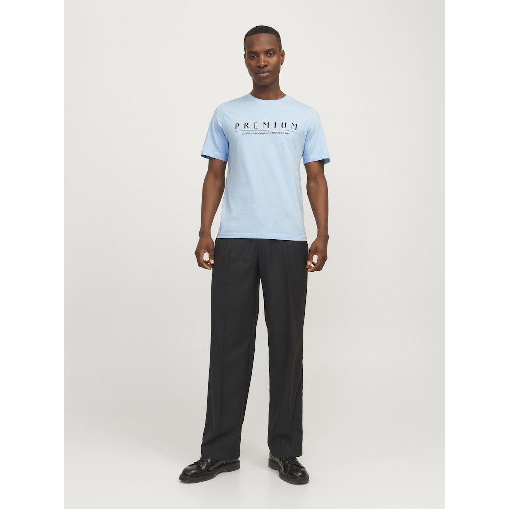 JACK & JONES Marškinėliai vyrams, Mėlyna, JPRSTAR TEE SS CREW 2