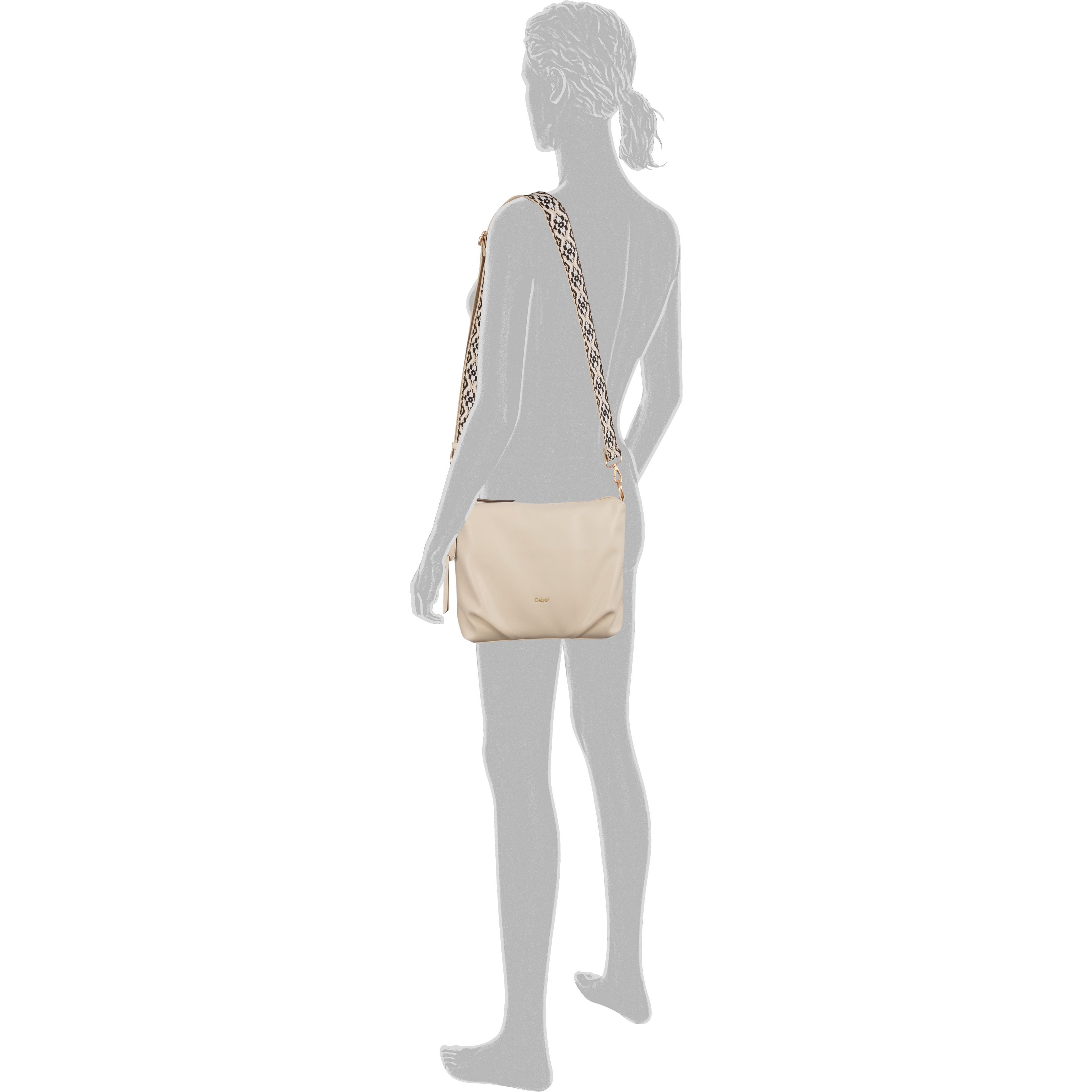 GABOR Rankinė, krepšys moterims, Balta, Sveda bag 5