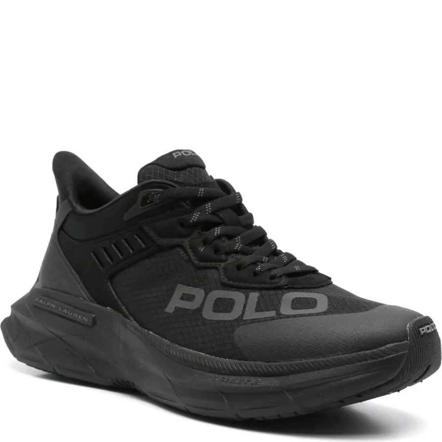 POLO RALPH LAUREN Laisvalaikio bateliai vyrams, Juoda, Court blade-sneakers 1