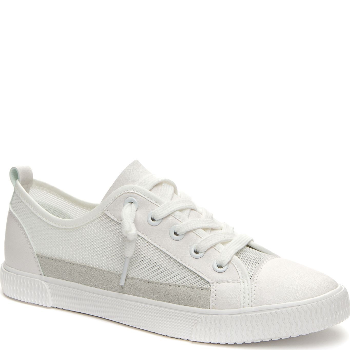 KEDDO DENIM Sportbačiai moterims, Balta, SNEAKERS 1