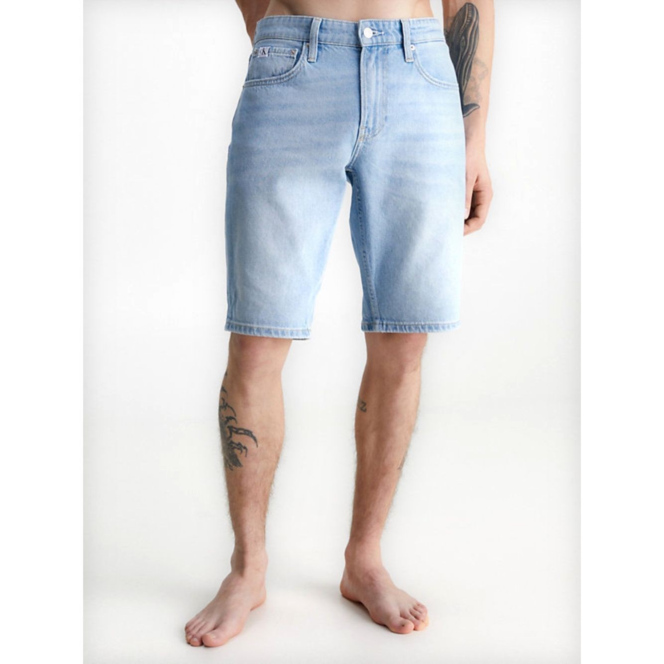 CALVIN KLEIN JEANS Šortai vyrams, Mėlyna, Regular short 3
