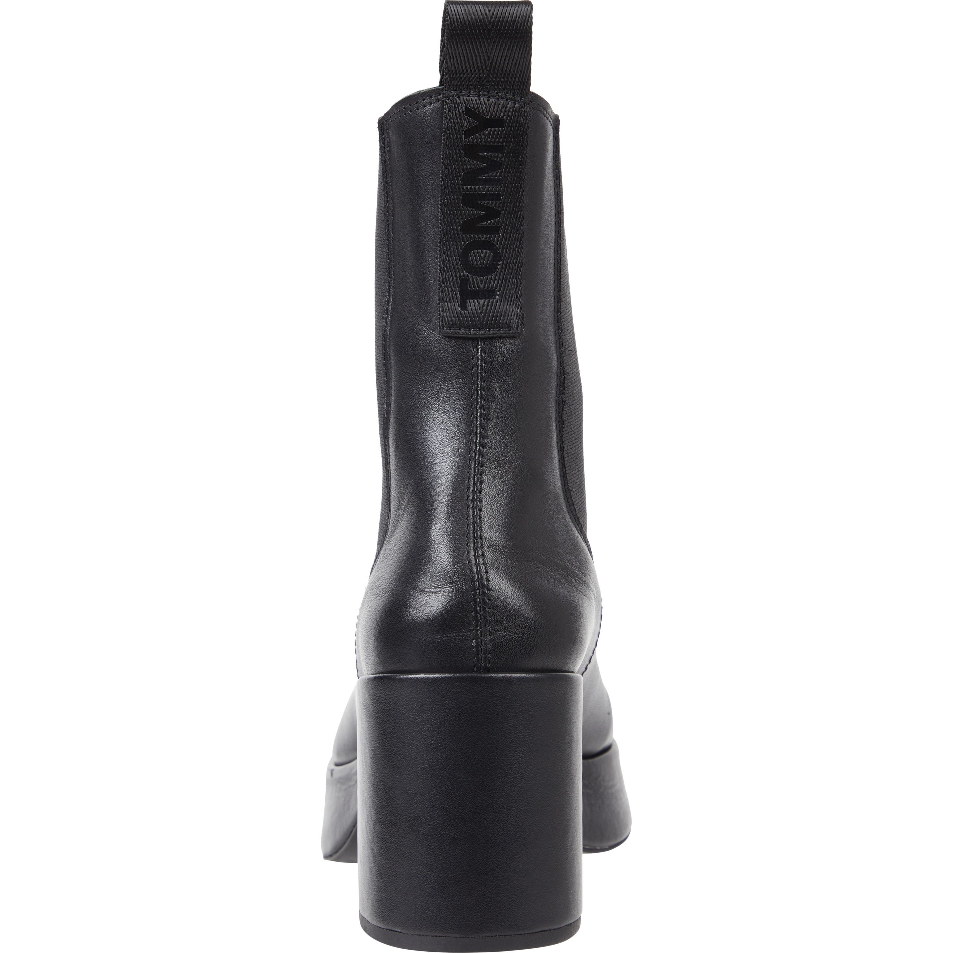 TOMMY JEANS Aulinukai moterims, Juoda, Chelsea chunky boot 2