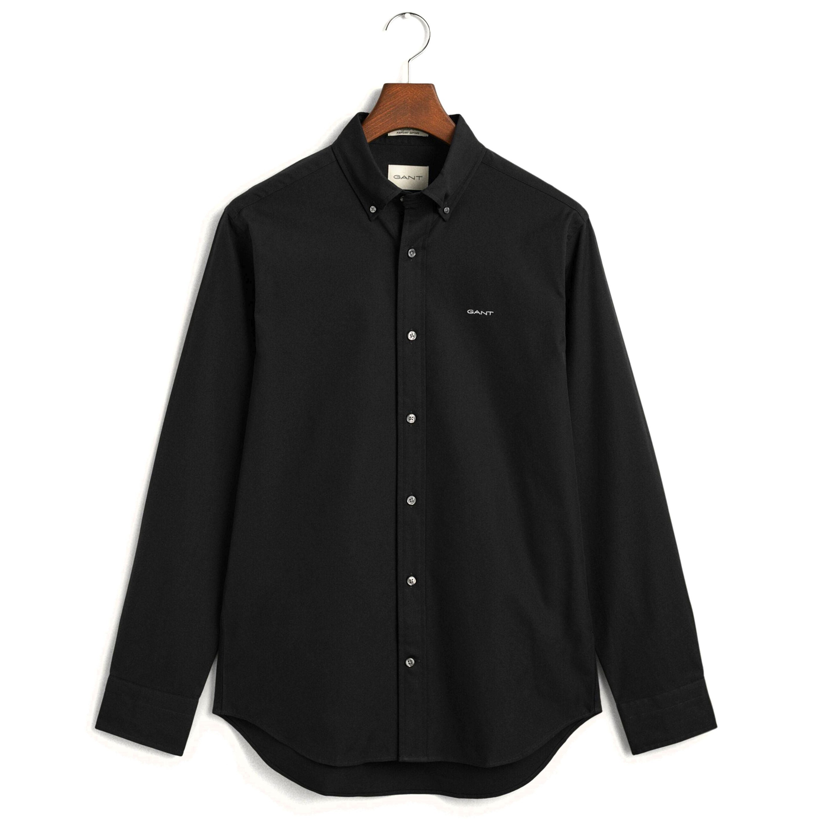 GANT Marškiniai vyrams, Juoda 1