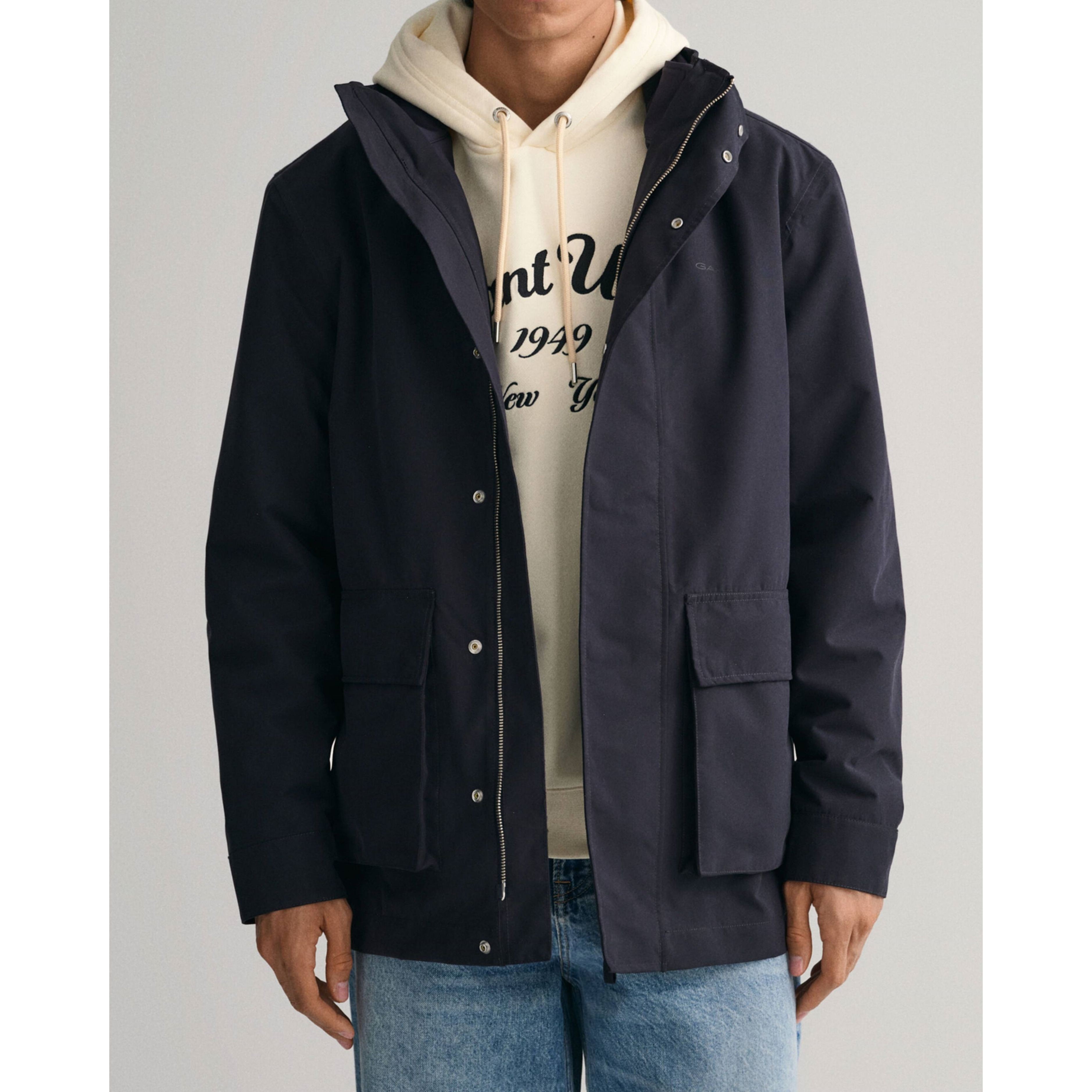 GANT Striukė vyrams, Mėlyna, DOUBLE JACKET 2