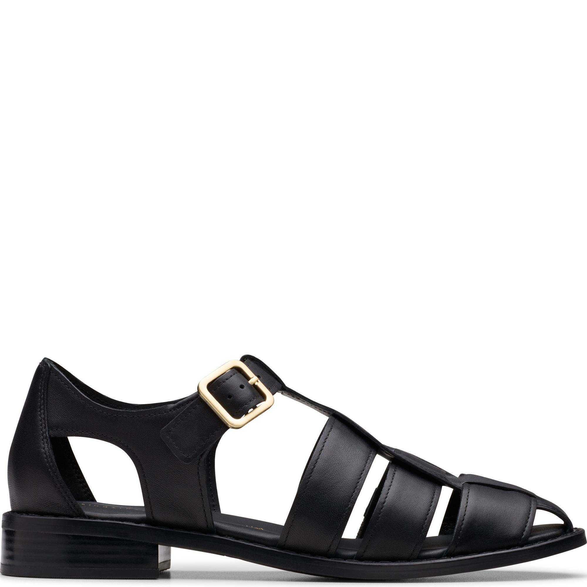 CLARKS Basutės moterims, Juoda, Hana Sun D 2