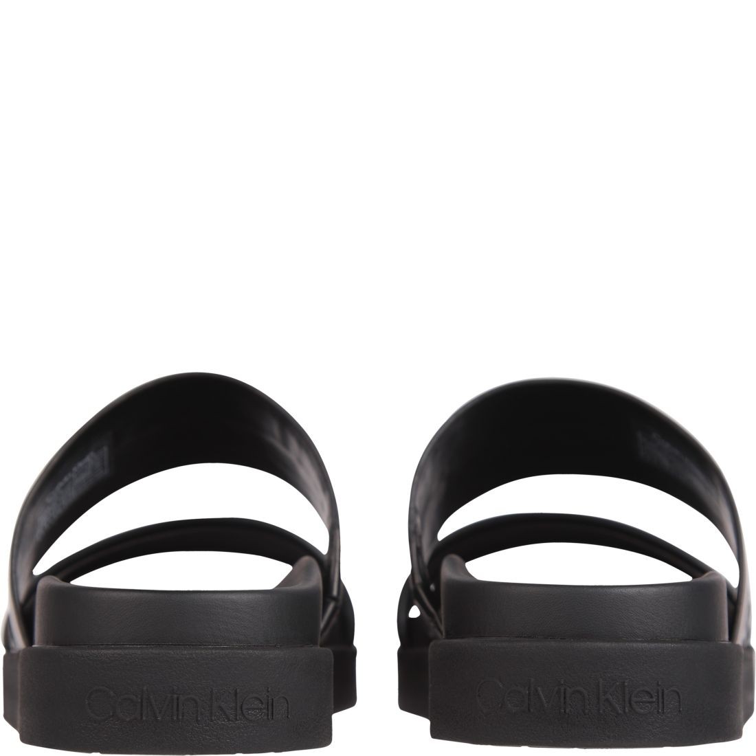 CALVIN KLEIN Šlepetės moterims, Juoda, Ergo slide mono 3