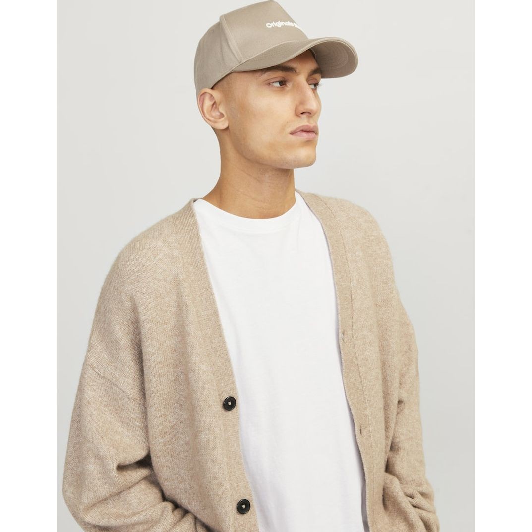 JACK & JONES Kepurė vyrams, Smėlio, Jacvesterbro cap 4