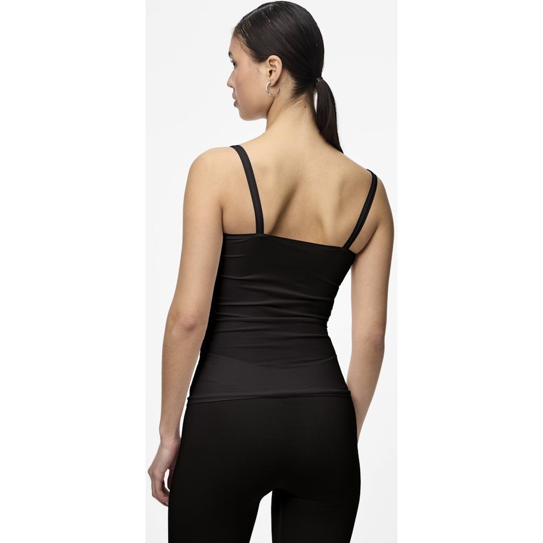 PIECES Liemenėlė moterims, Juoda, Pcplain bra 4