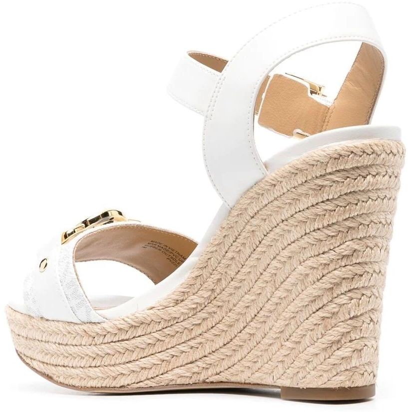 MICHAEL KORS Espadrilės moterims, Balta, Rory wedge espadrille 3