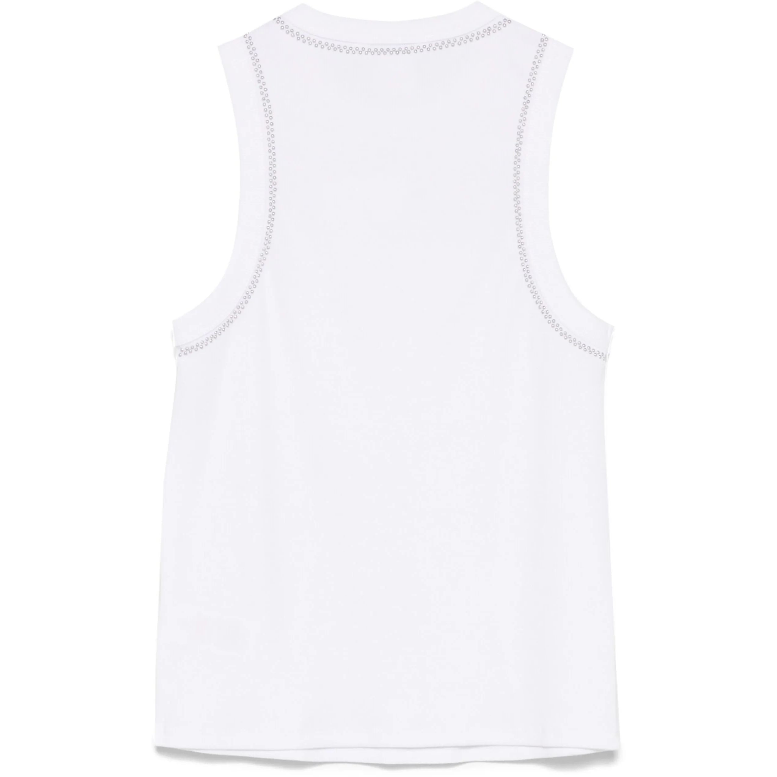 DKNY Megztinis moterims, Balta, Rhinestone at neck 2